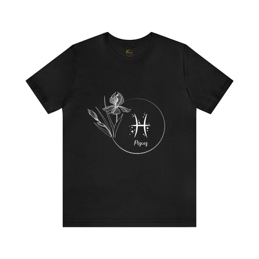 Pisces Zodiac Wreath T-Shirt