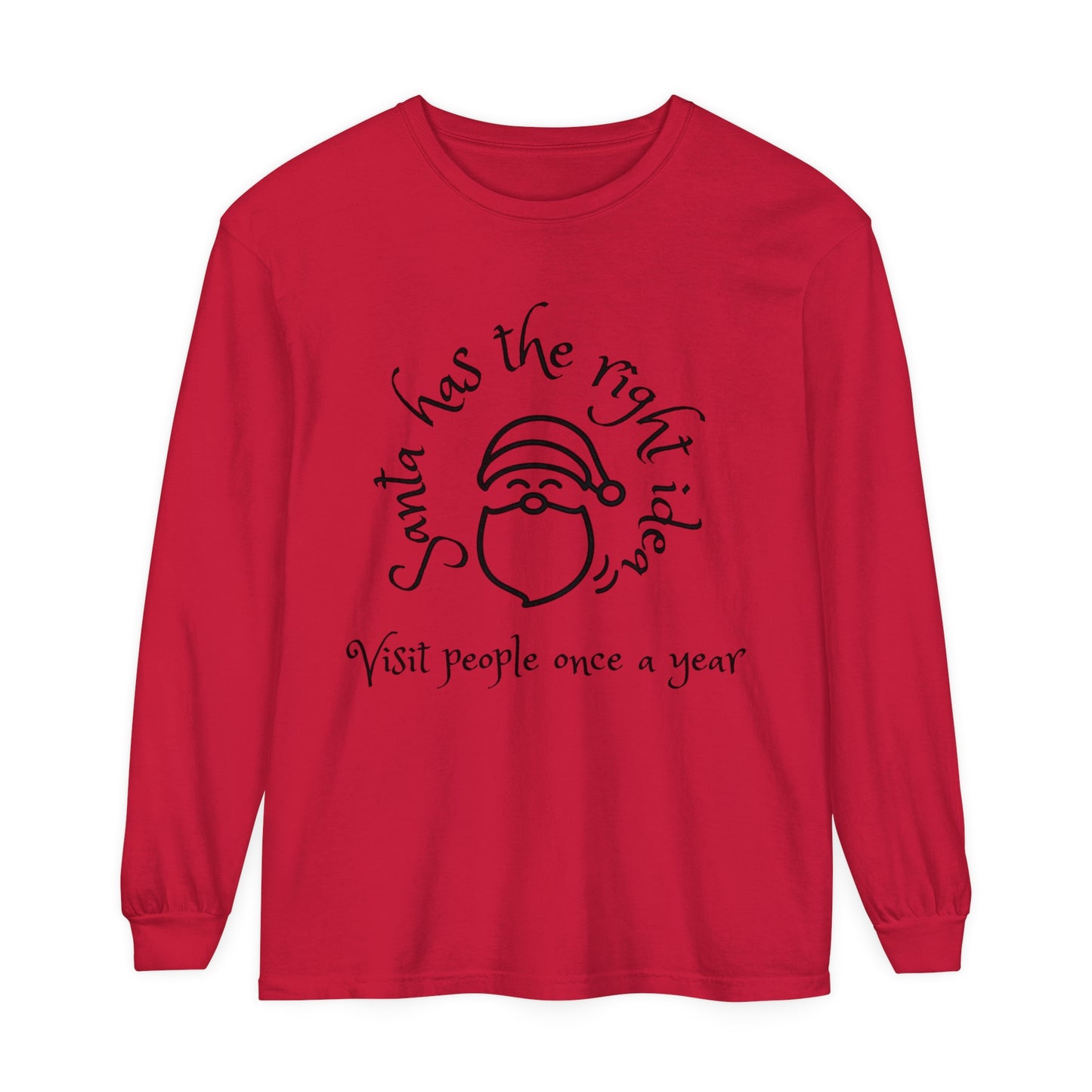 Yearly Visit Unisex Long Sleeve T-Shirt