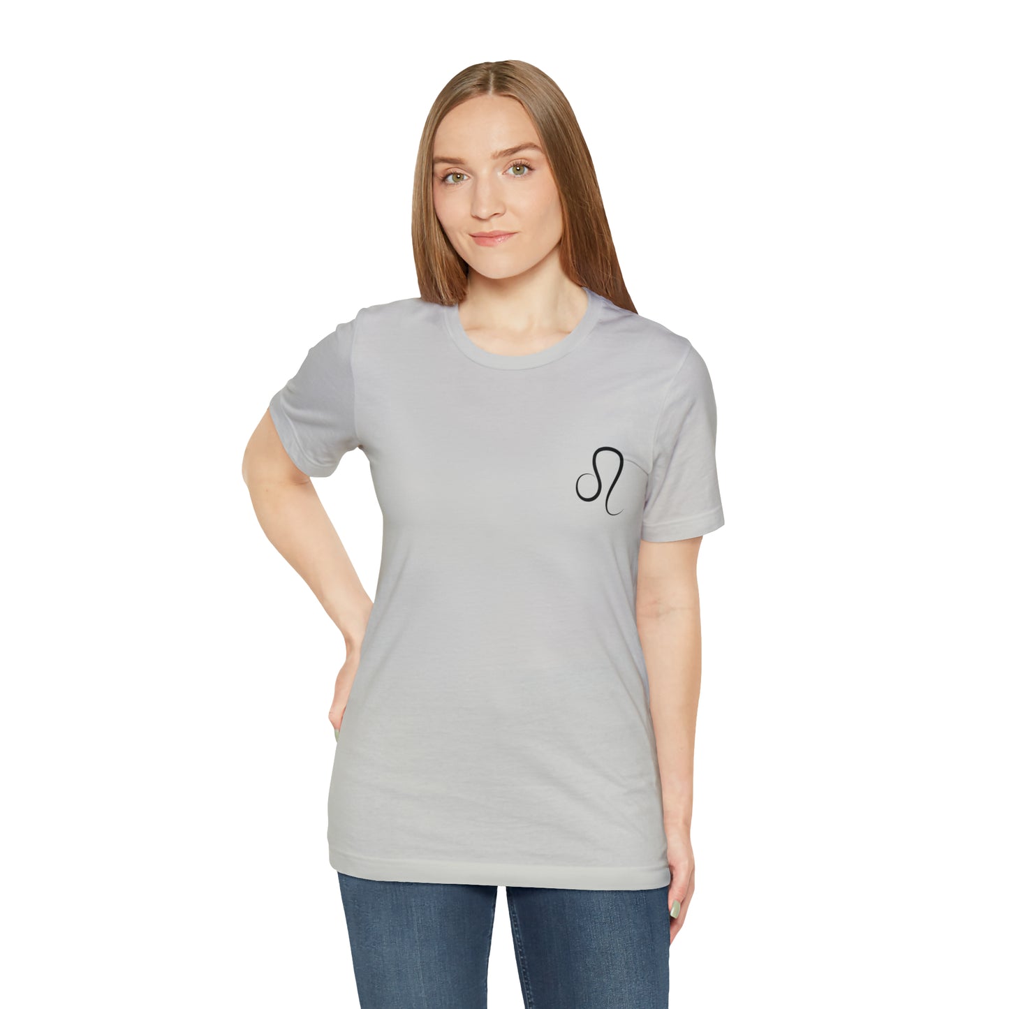 Leo Simple Unisex Jersey Short Sleeve Tee