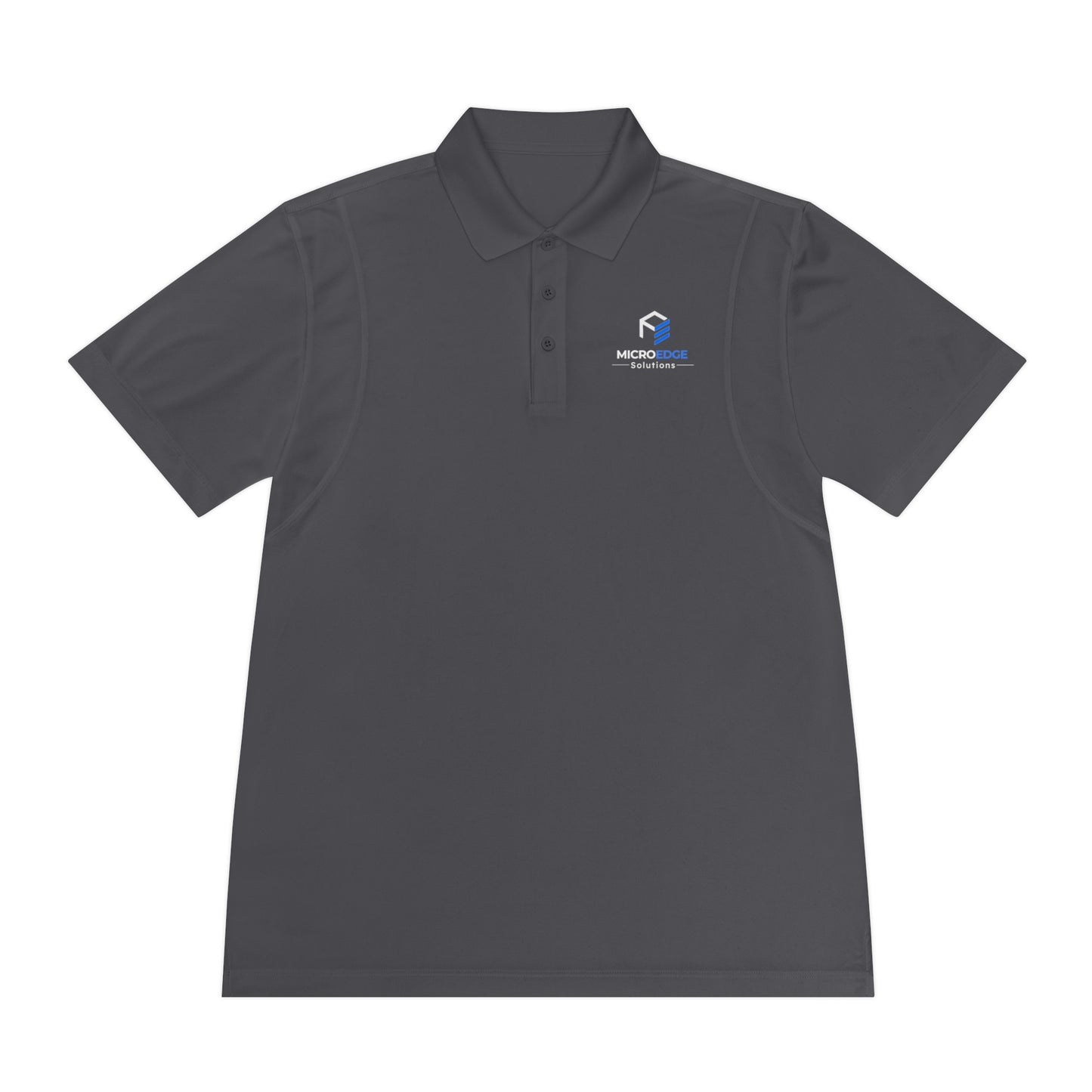 MicroEdge Logo Polo Shirt - White Logo