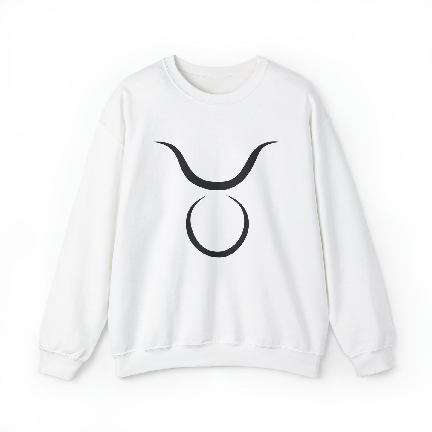 Taurus Simple Zodiac Unisex Heavy Blend™ Crewneck Sweatshirt