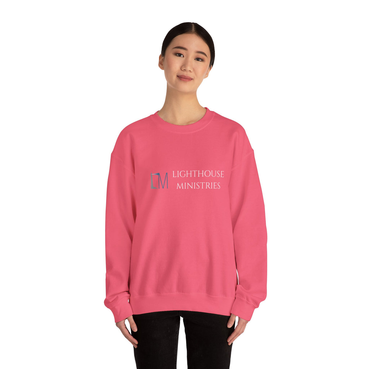 Lighthouse Ministries Crewneck Sweatshirt (light logo)