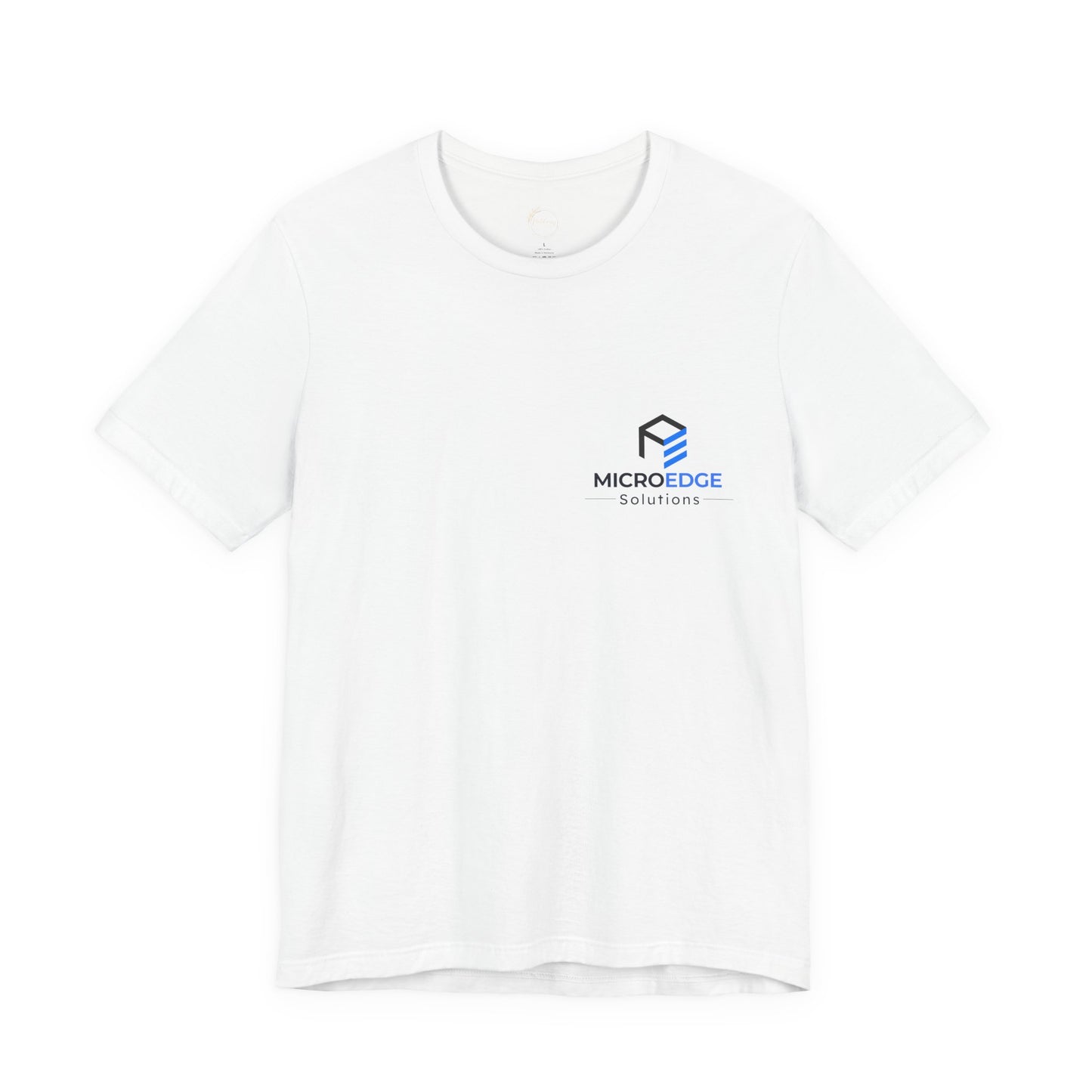MicroEdge Solutions Logo Tee - Black Logo