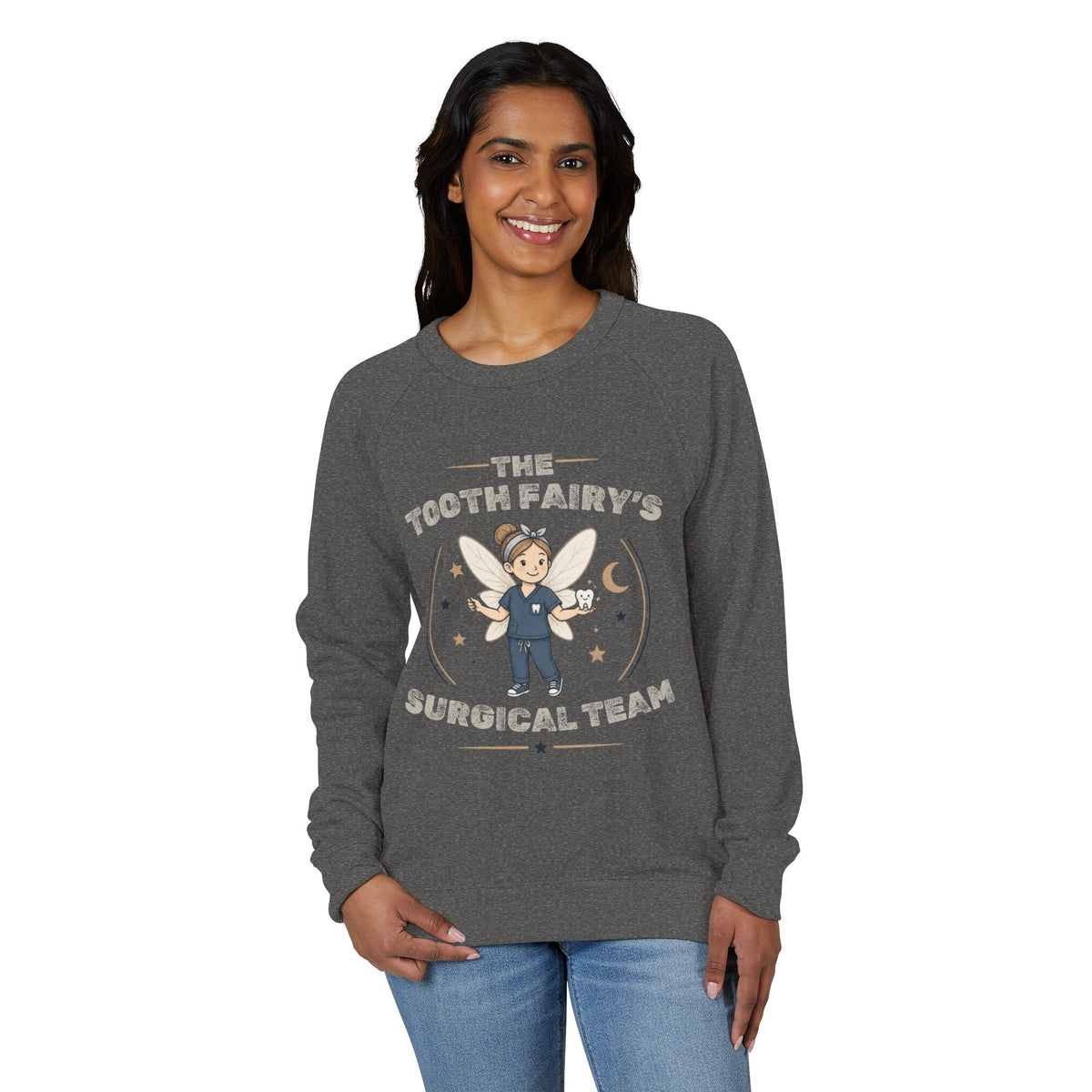 KCOMS Tooth Fairy Surgical Team Crewneck Sweatshirt