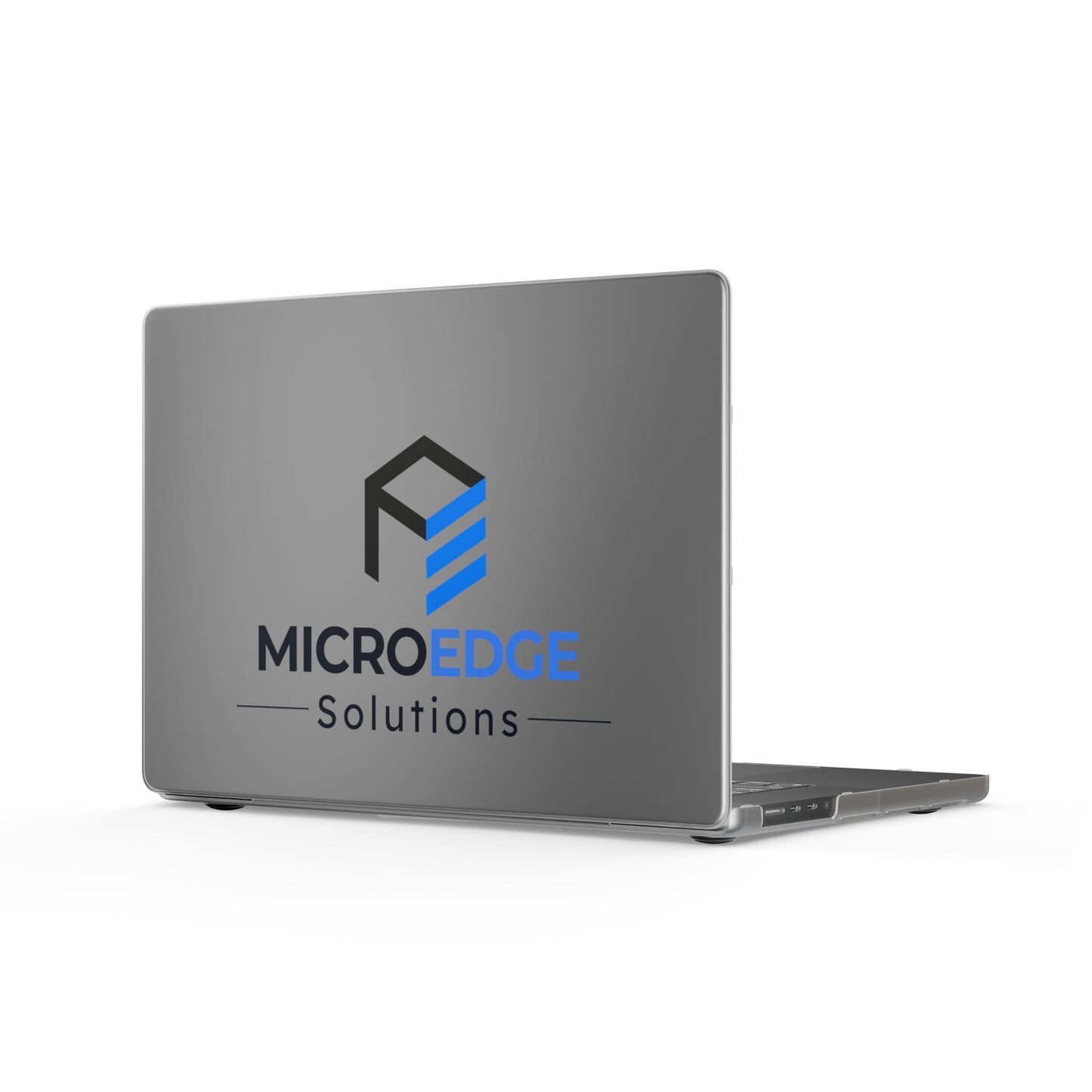 Matte Logo MacBook Case — MicroEdge Solutions Branded Laptop Cover