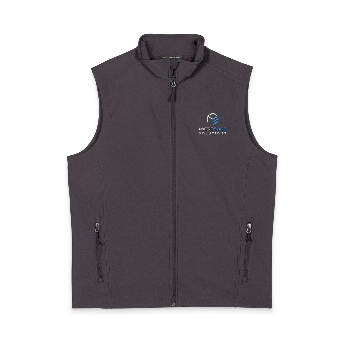 MicroEdge Embroidered Soft Shell Vest