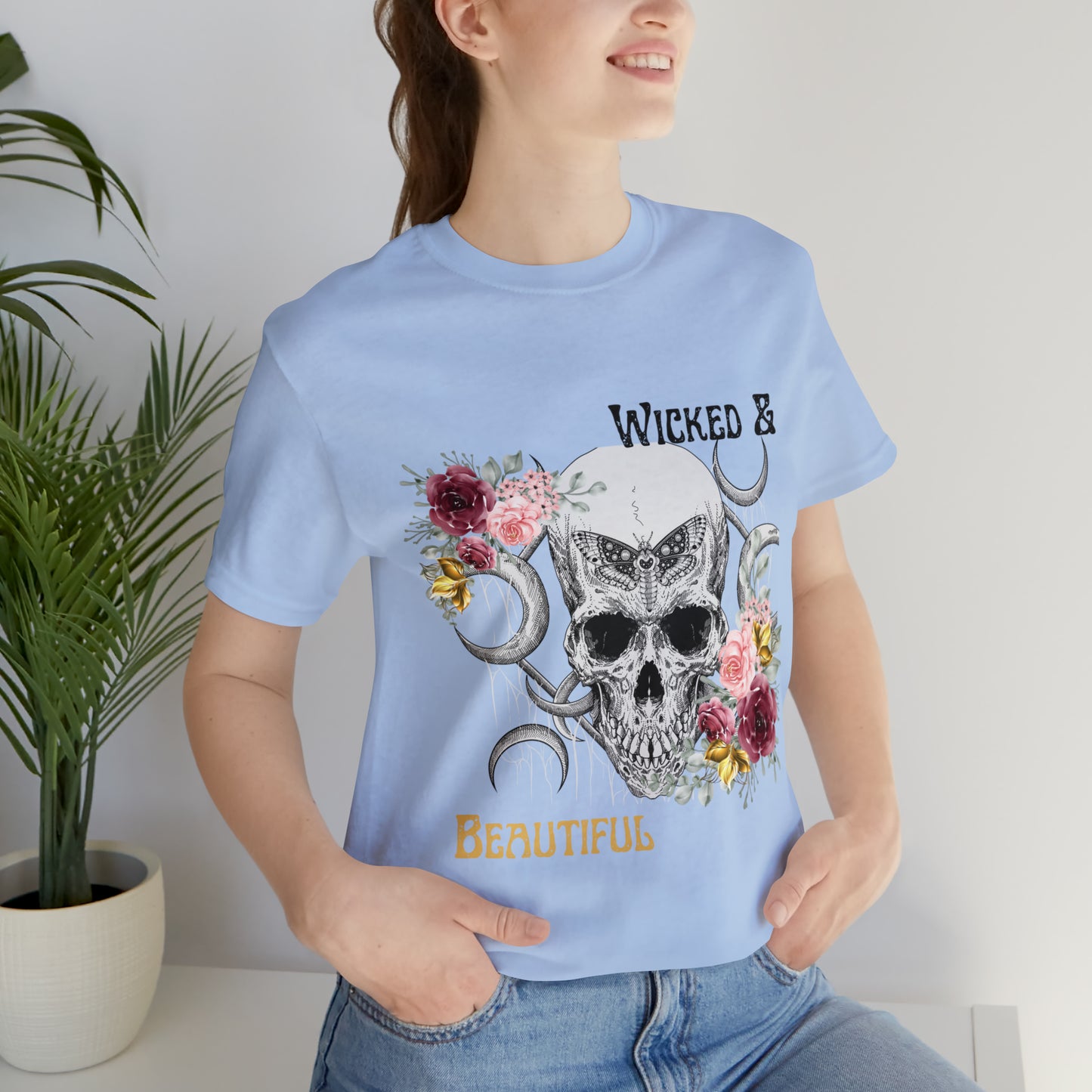 Wicked & Beautiful Unisex Jersey Short Sleeve Tee