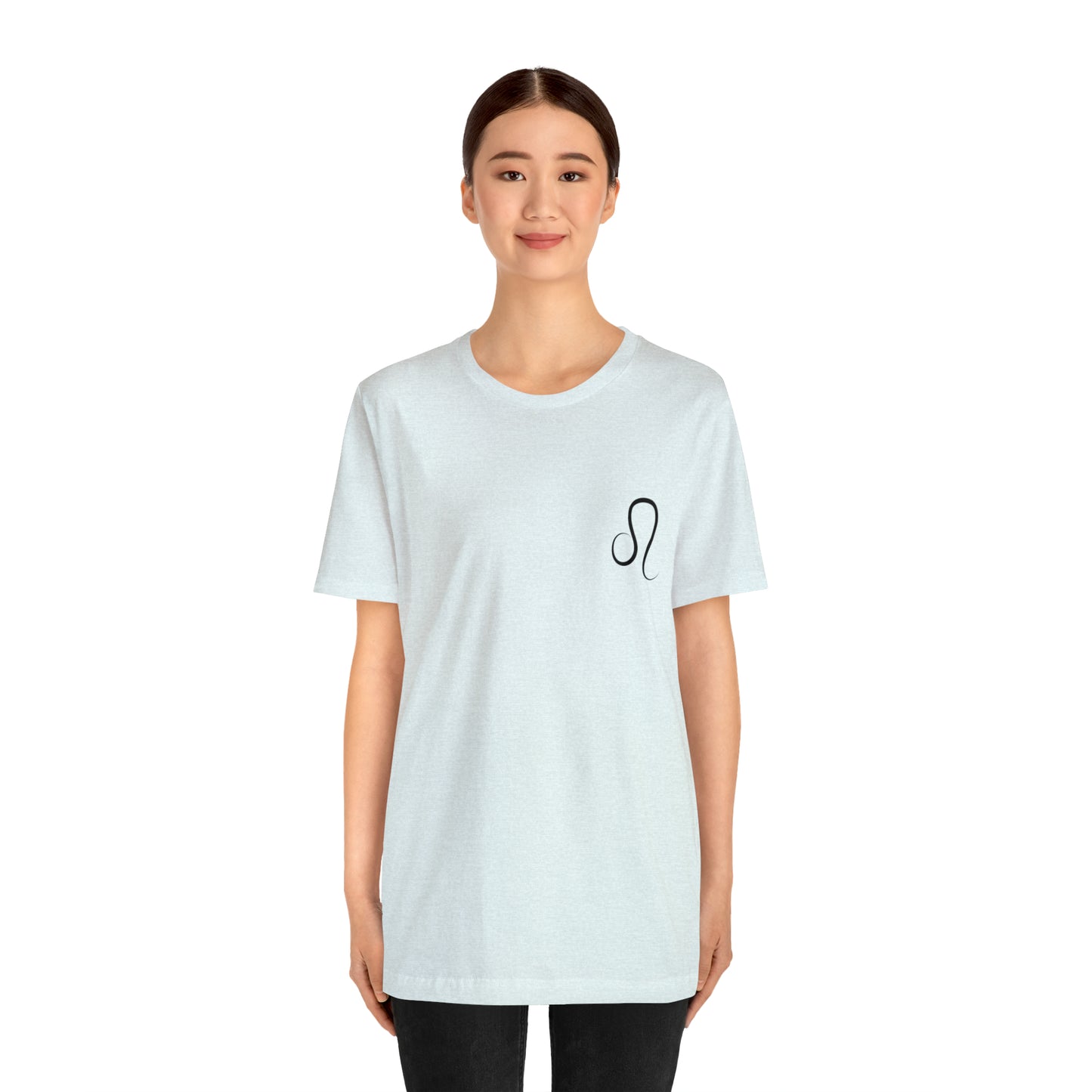 Leo Simple Unisex Jersey Short Sleeve Tee