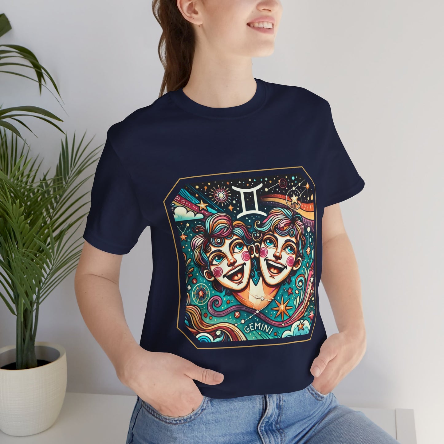 Gemini Framed Zodiac Name T-Shirt