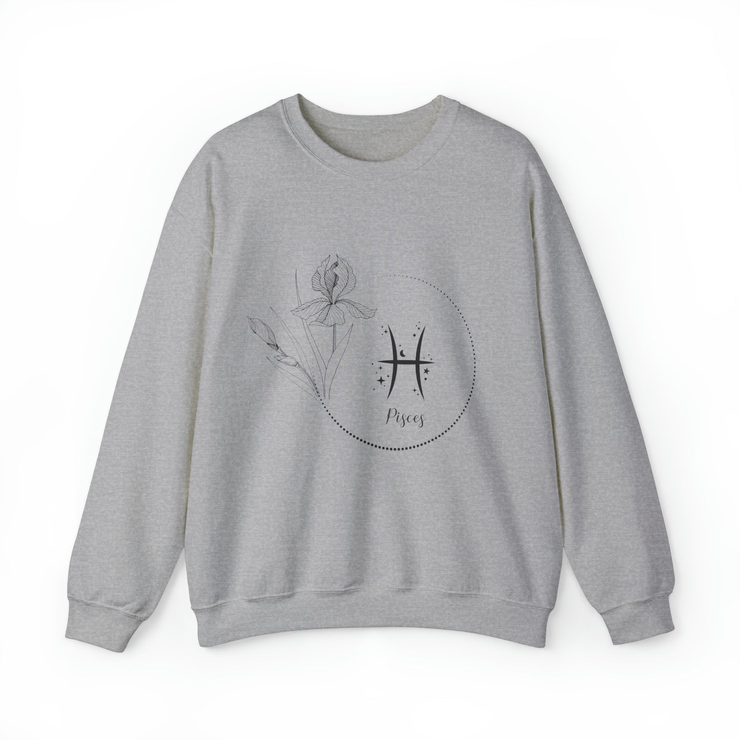 Pisces Zodiac Wreath Sweatshirt