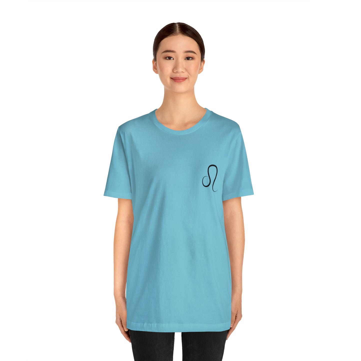 Leo Simple Unisex Jersey Short Sleeve Tee