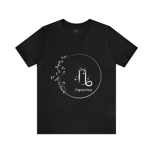 Capricorn Zodiac Wreath T-Shirt