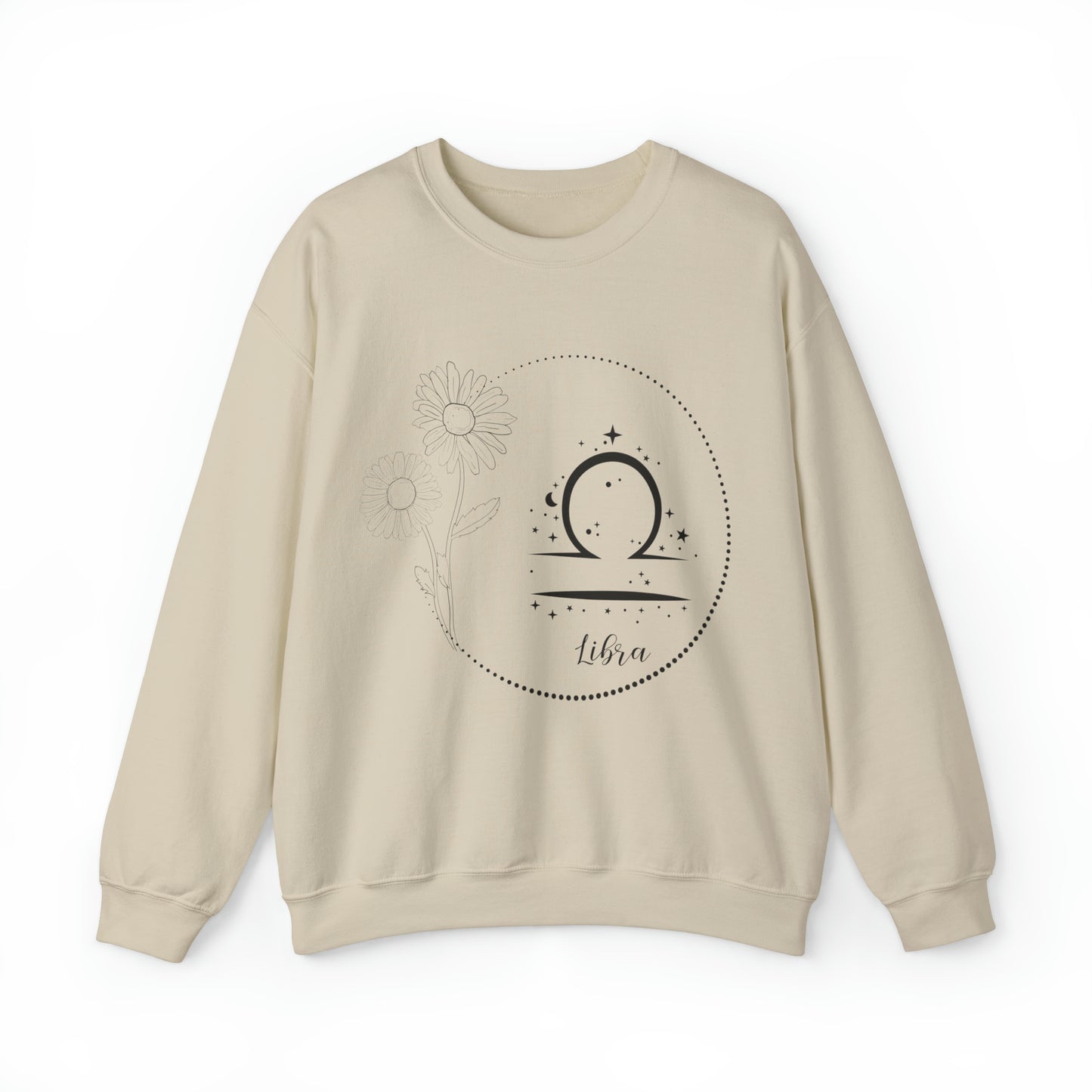 Libra Zodiac Wreath Sweatshirt