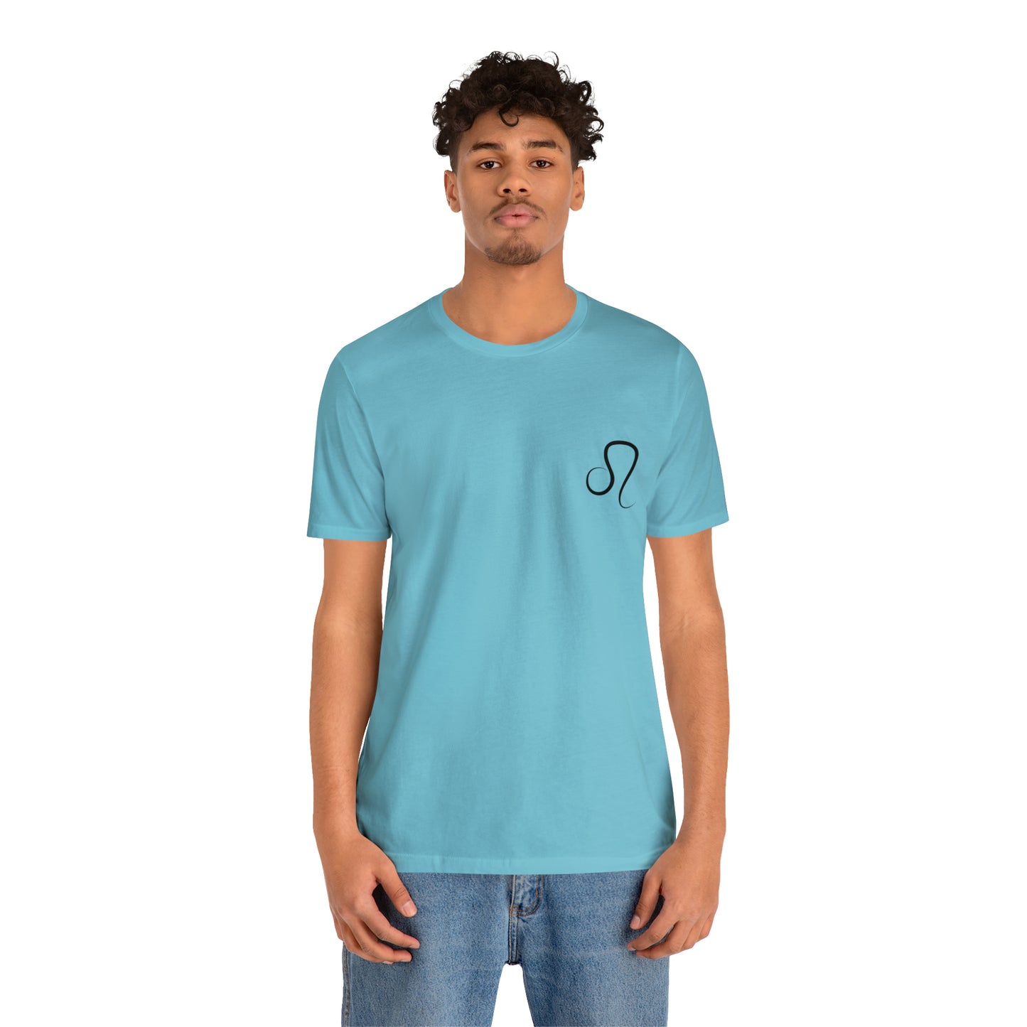 Leo Simple Unisex Jersey Short Sleeve Tee