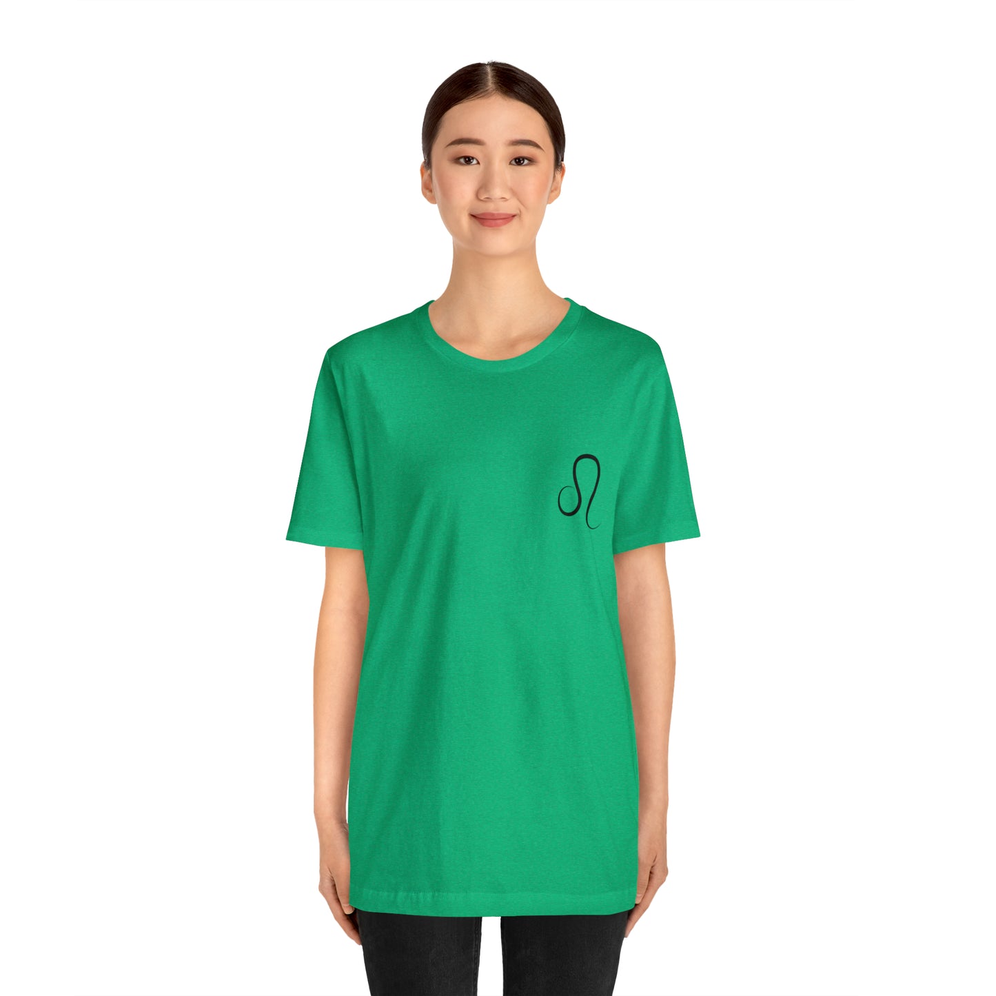 Leo Simple Unisex Jersey Short Sleeve Tee