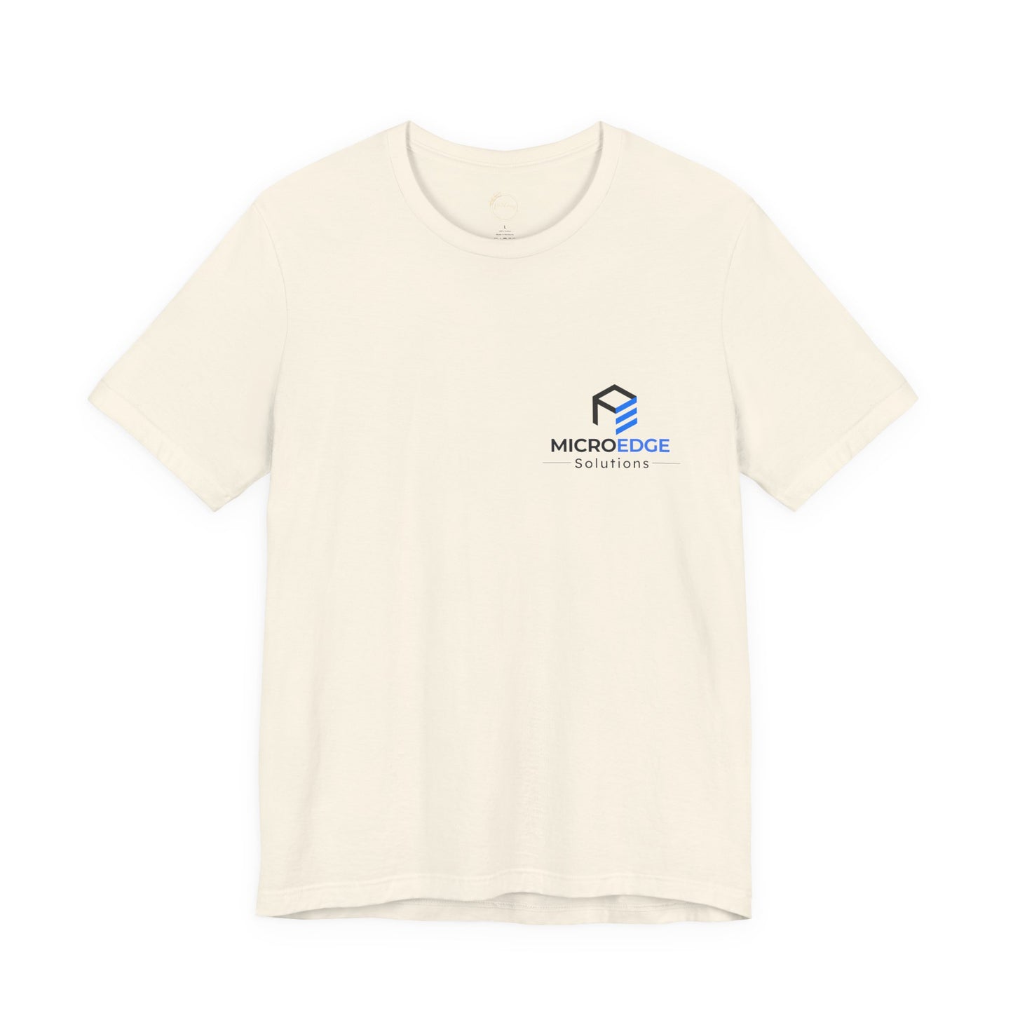 MicroEdge Solutions Logo Tee - Black Logo