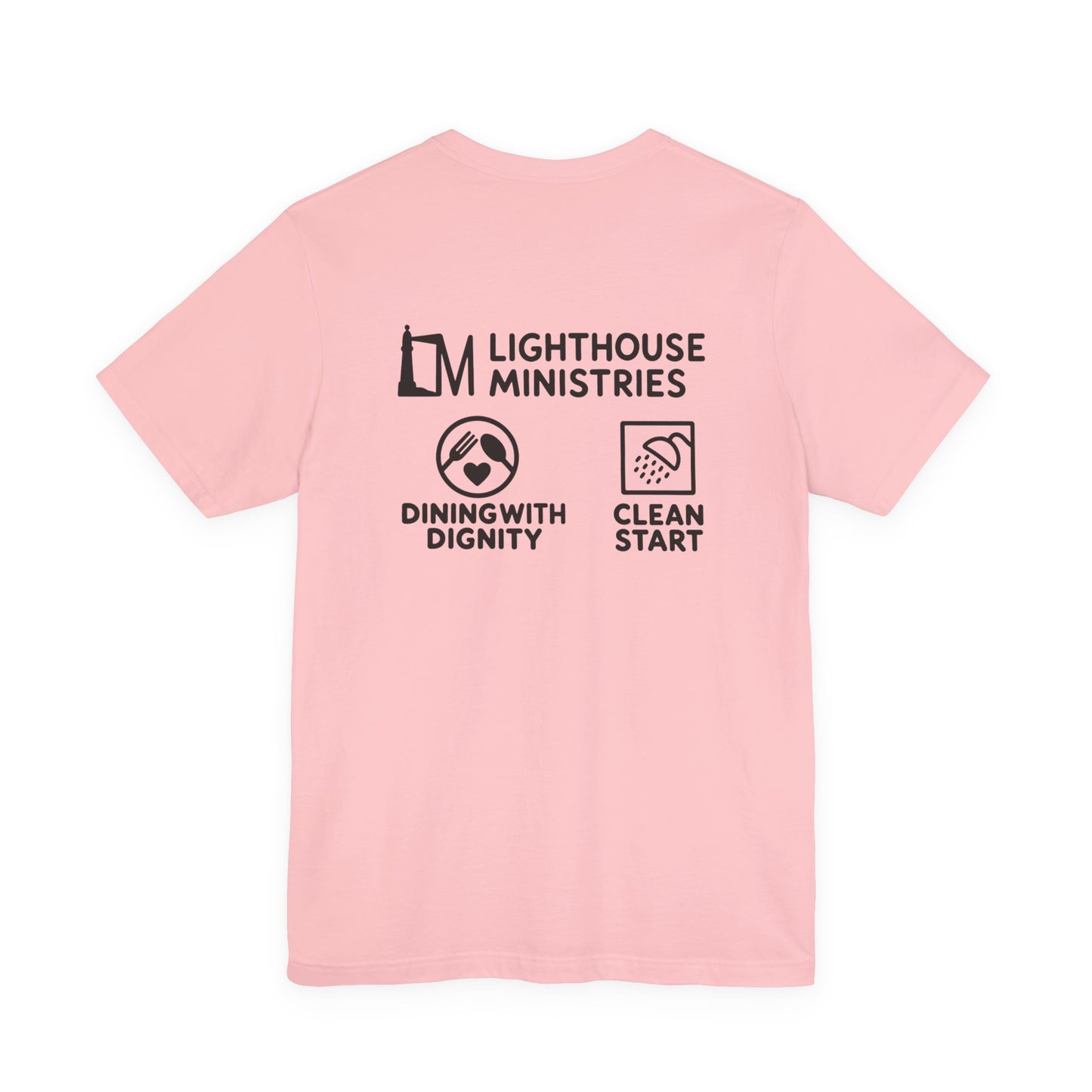 Lighthouse Tee Black Print