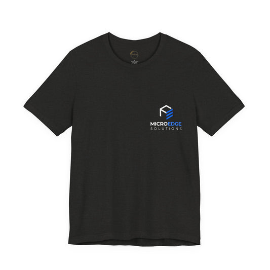 MicroEdge Solutions Logo Tee - White Logo