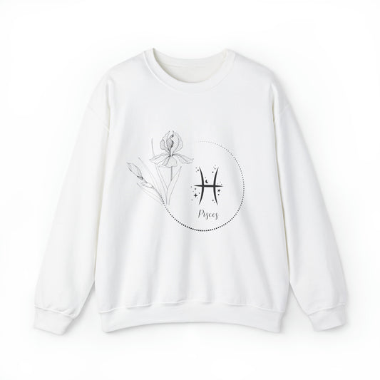 Pisces Zodiac Wreath Sweatshirt