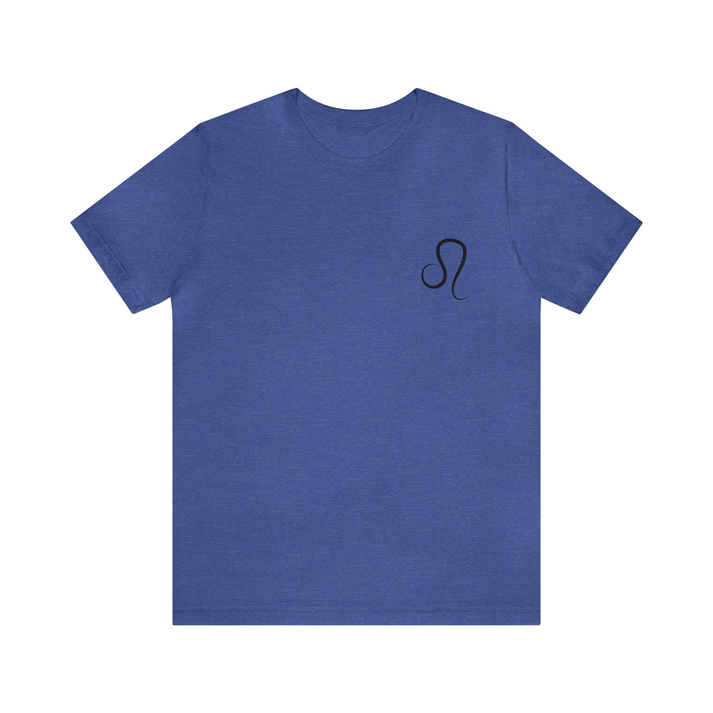 Leo Simple Unisex Jersey Short Sleeve Tee