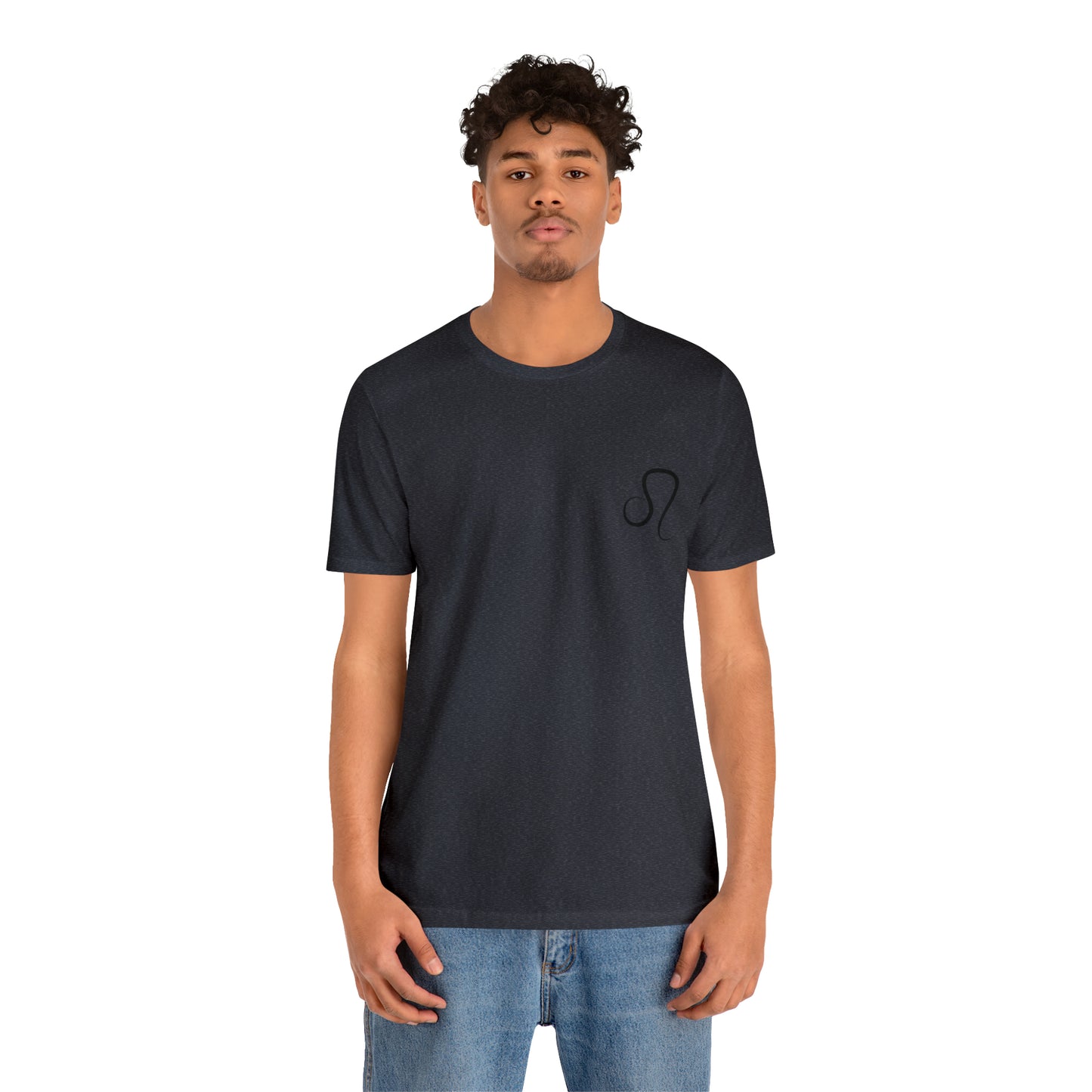 Leo Simple Unisex Jersey Short Sleeve Tee