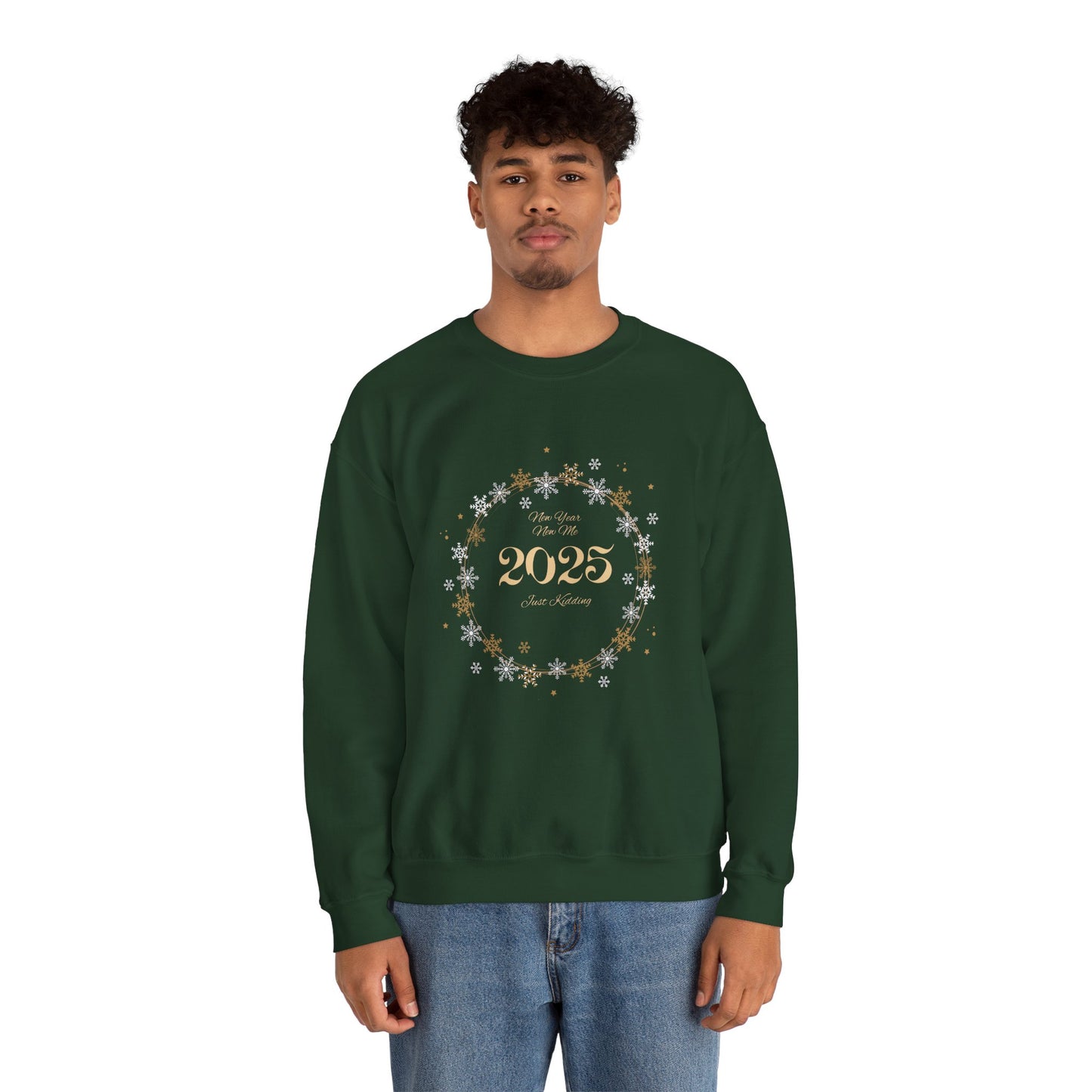 New Year New Me Shirt | Funny 2025 Just Kidding Tee | Humor Resolution Shirt"