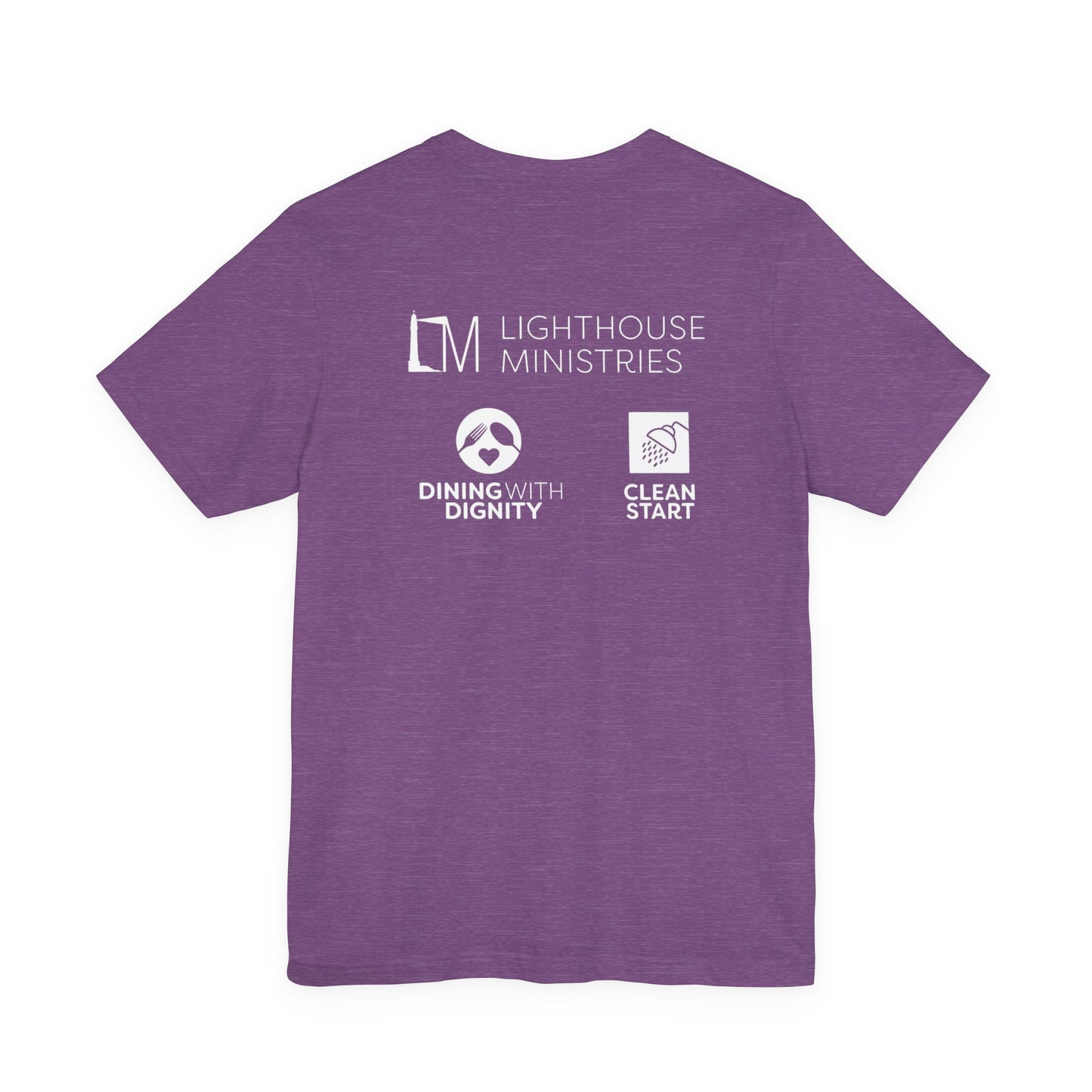 Lighthouse Tee White Print
