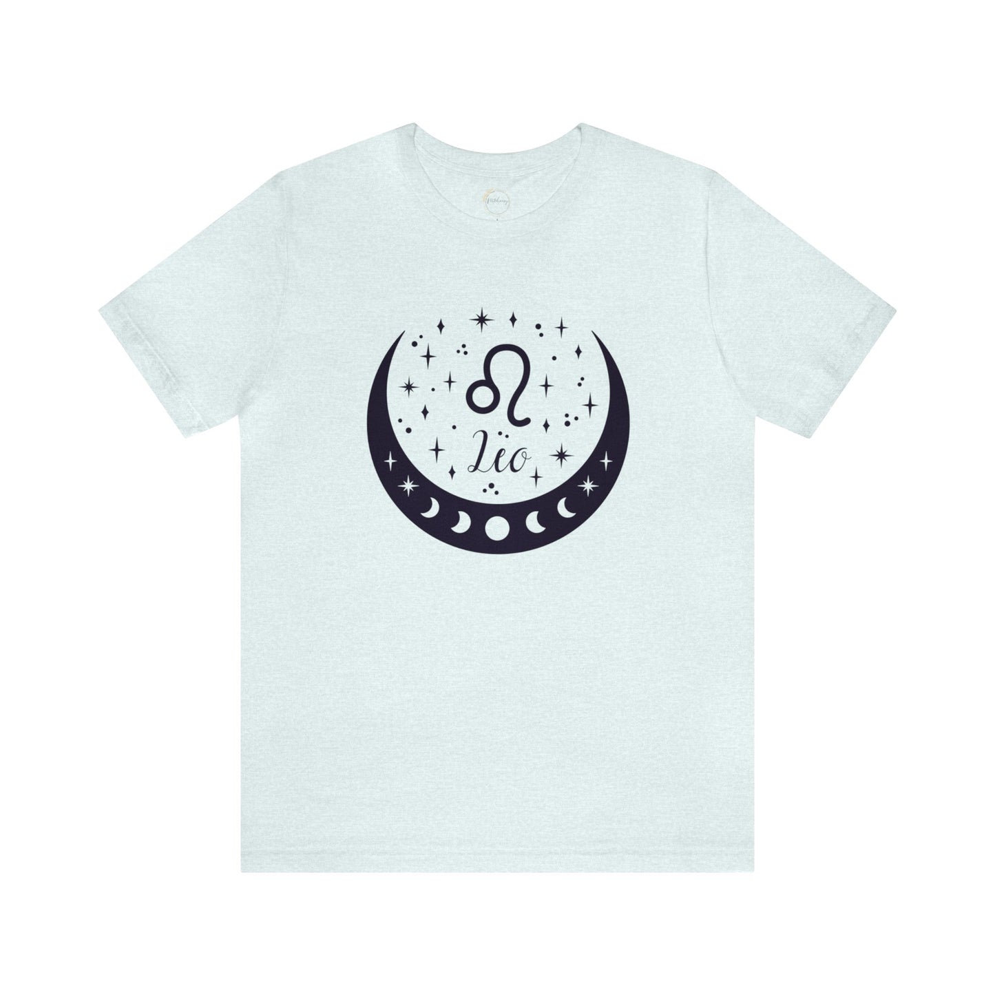 Leo Moon Phase Zodiac Unisex Jersey Short Sleeve Tee