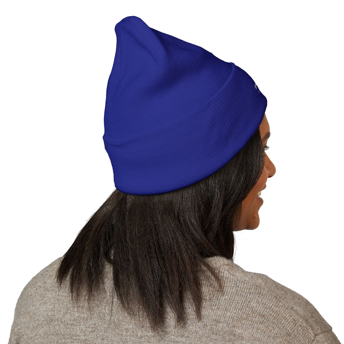 Embroidered Classic Cuff Beanie – MicroEdge Logo Knit Cap