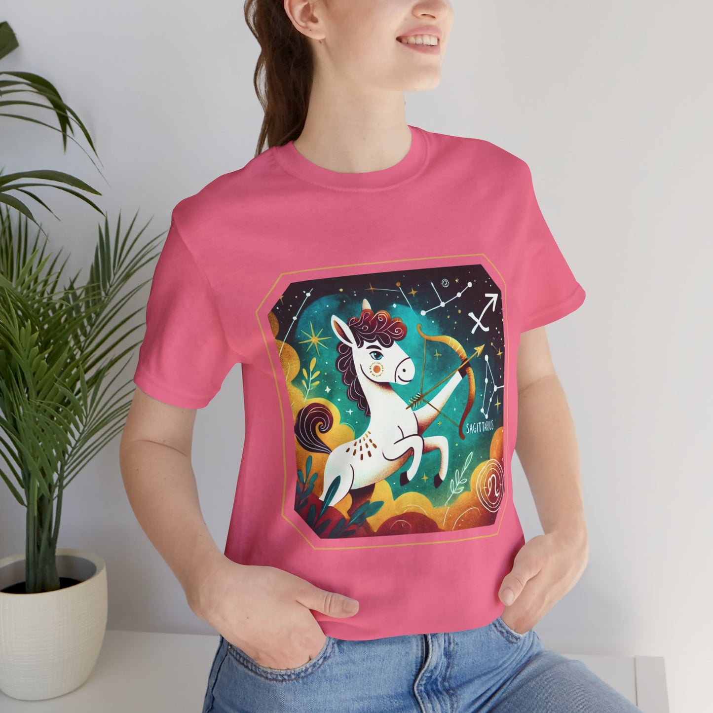 Sagittarius Framed Zodiac Name T-Shirt