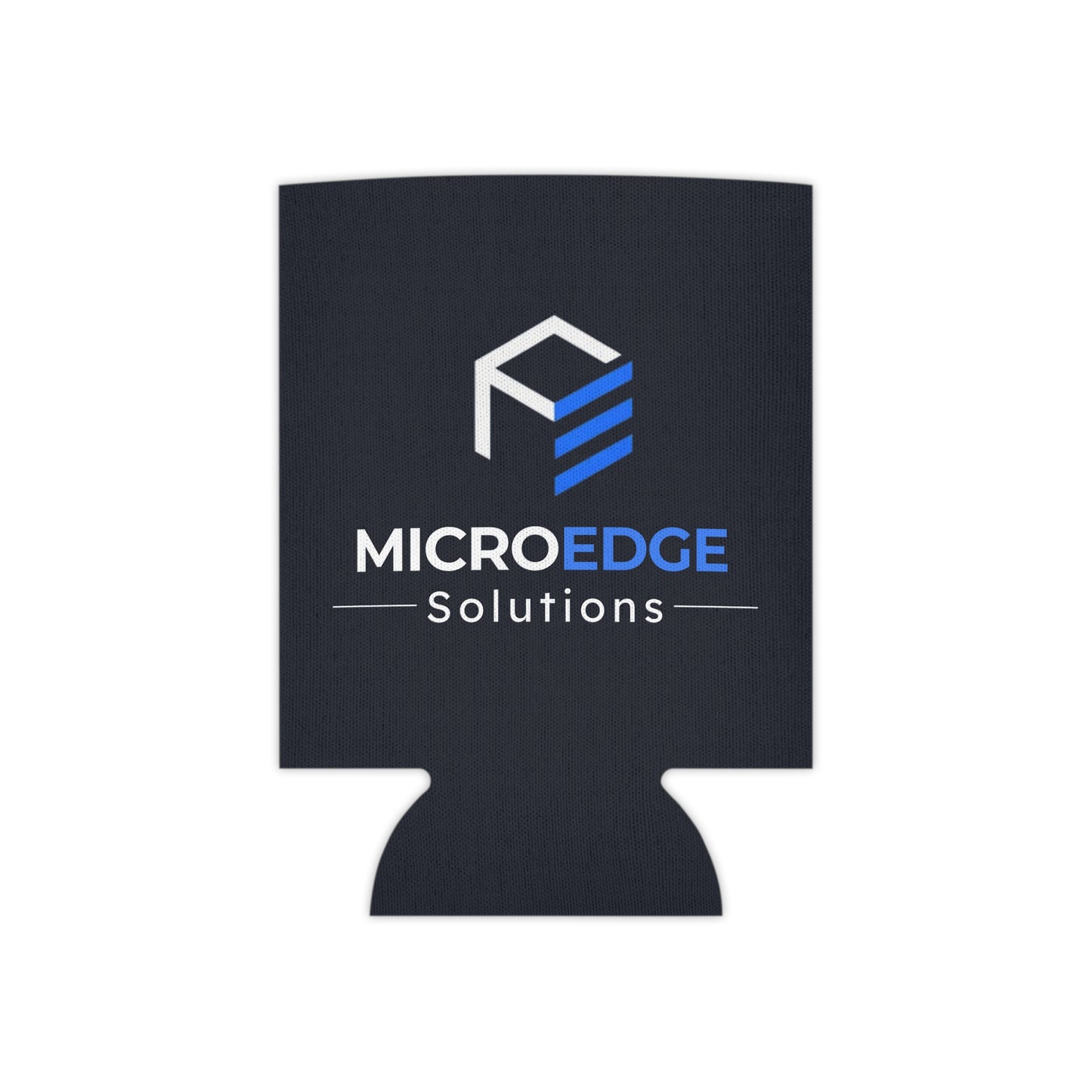 Can Cooler — MicroEdge Solutions Branded Can Cooler (Logo Drink Koozie)