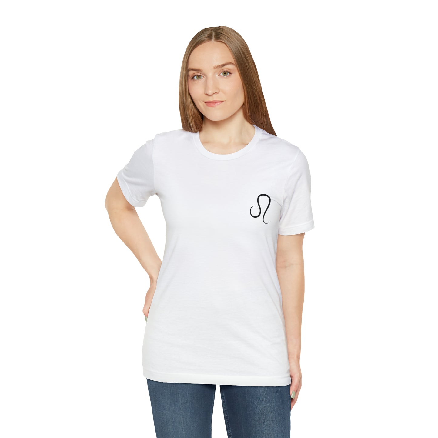 Leo Simple Unisex Jersey Short Sleeve Tee