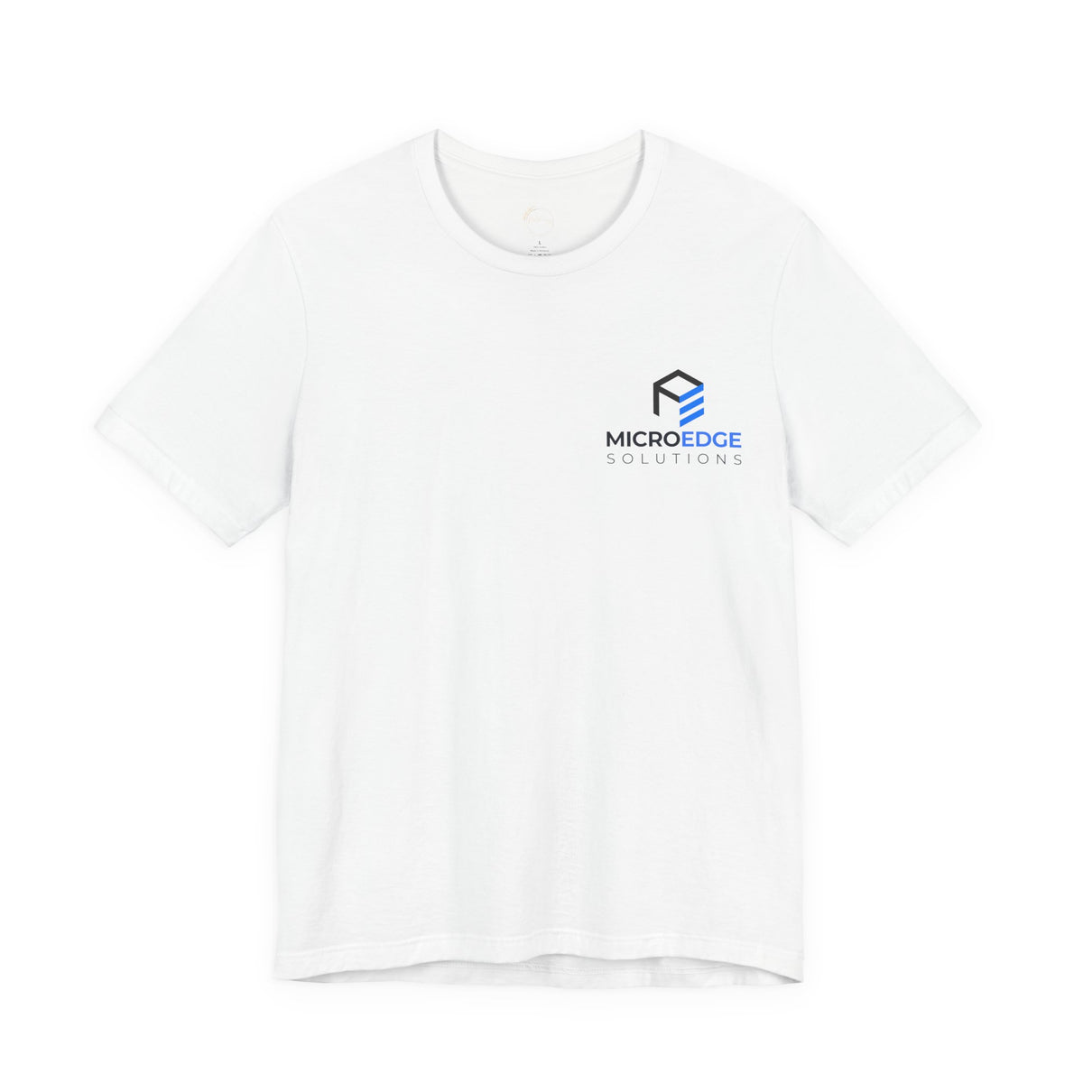 MicroEdge Solutions Logo Tee - Black Logo