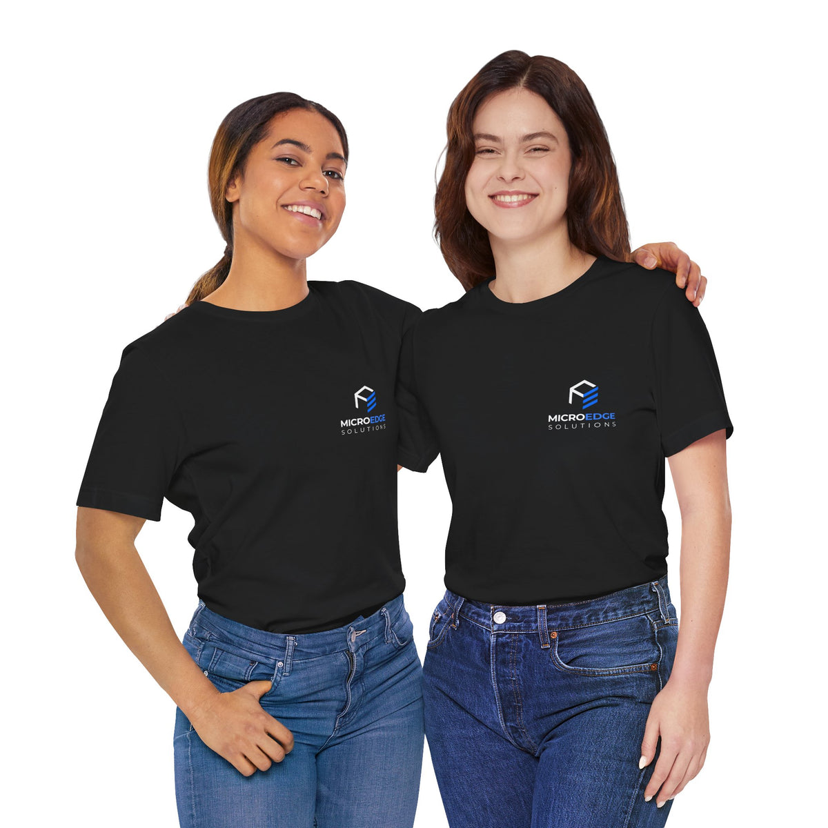 MicroEdge Solutions Logo Tee - White Logo