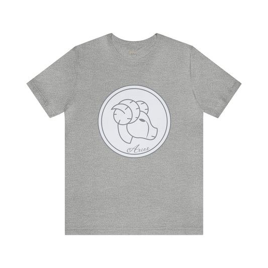 Aries Ram Unisex Jersey Short Sleeve Tee