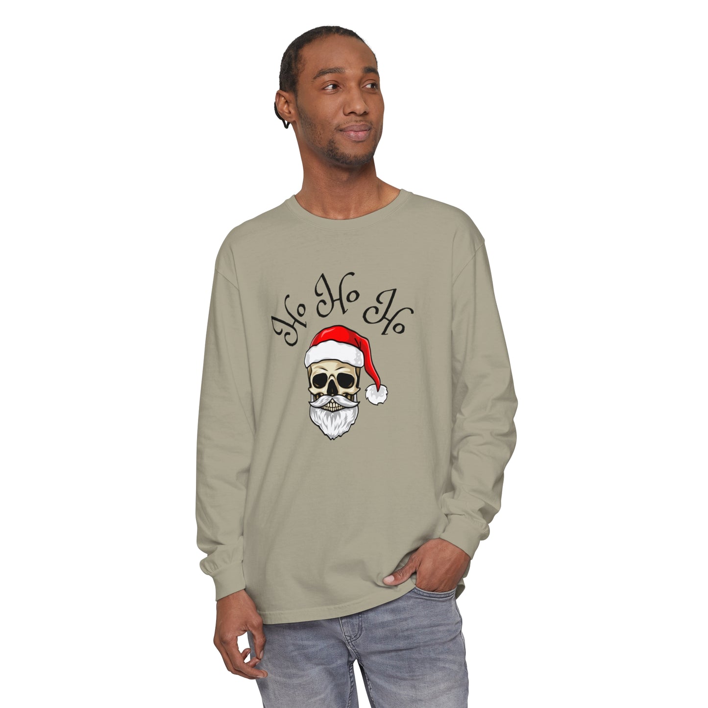 Santa Ho Ho Ho Unisex Long Sleeve T-Shirt