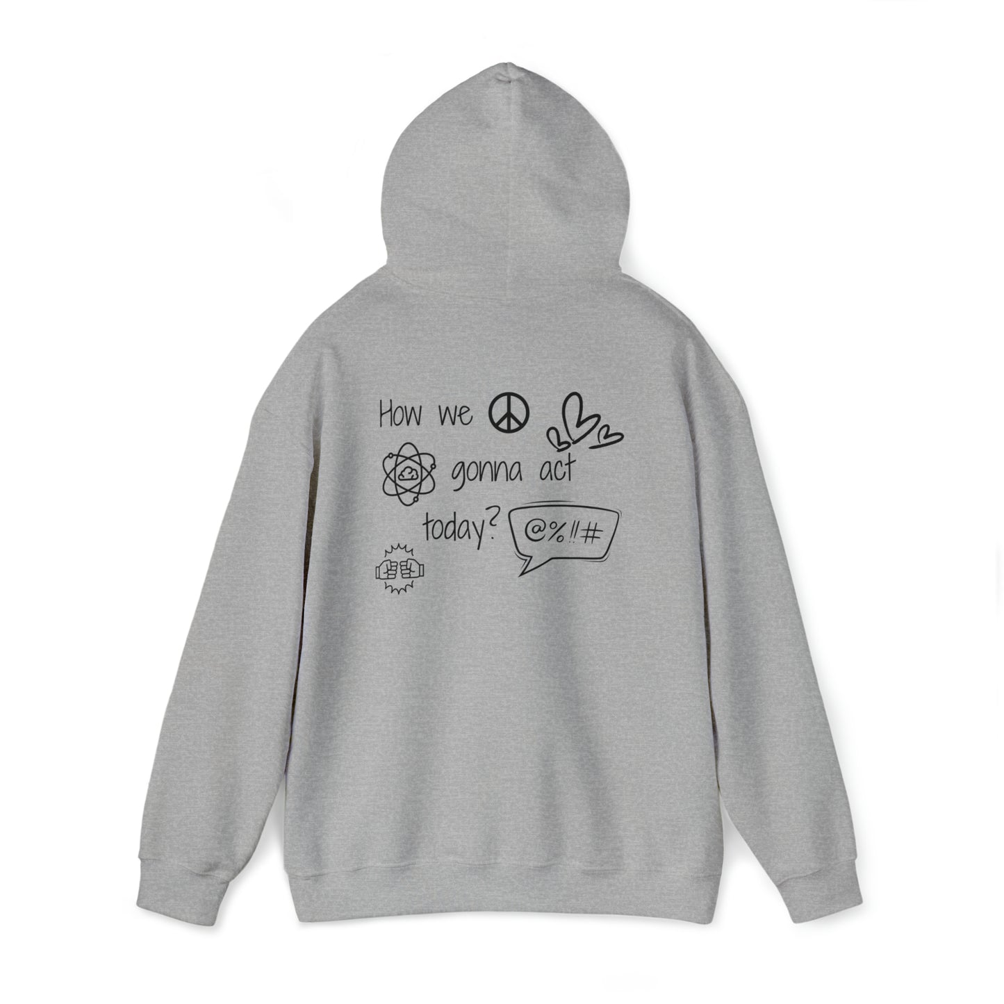 Energy Matcher Unisex Hoodie (back design)