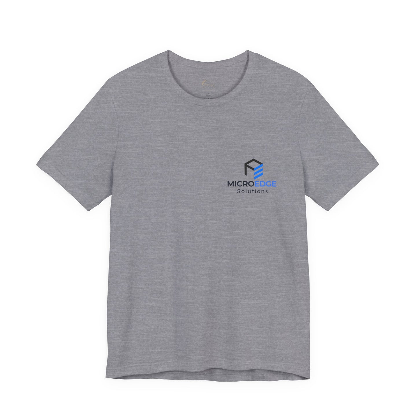 MicroEdge Solutions Logo Tee - Black Logo