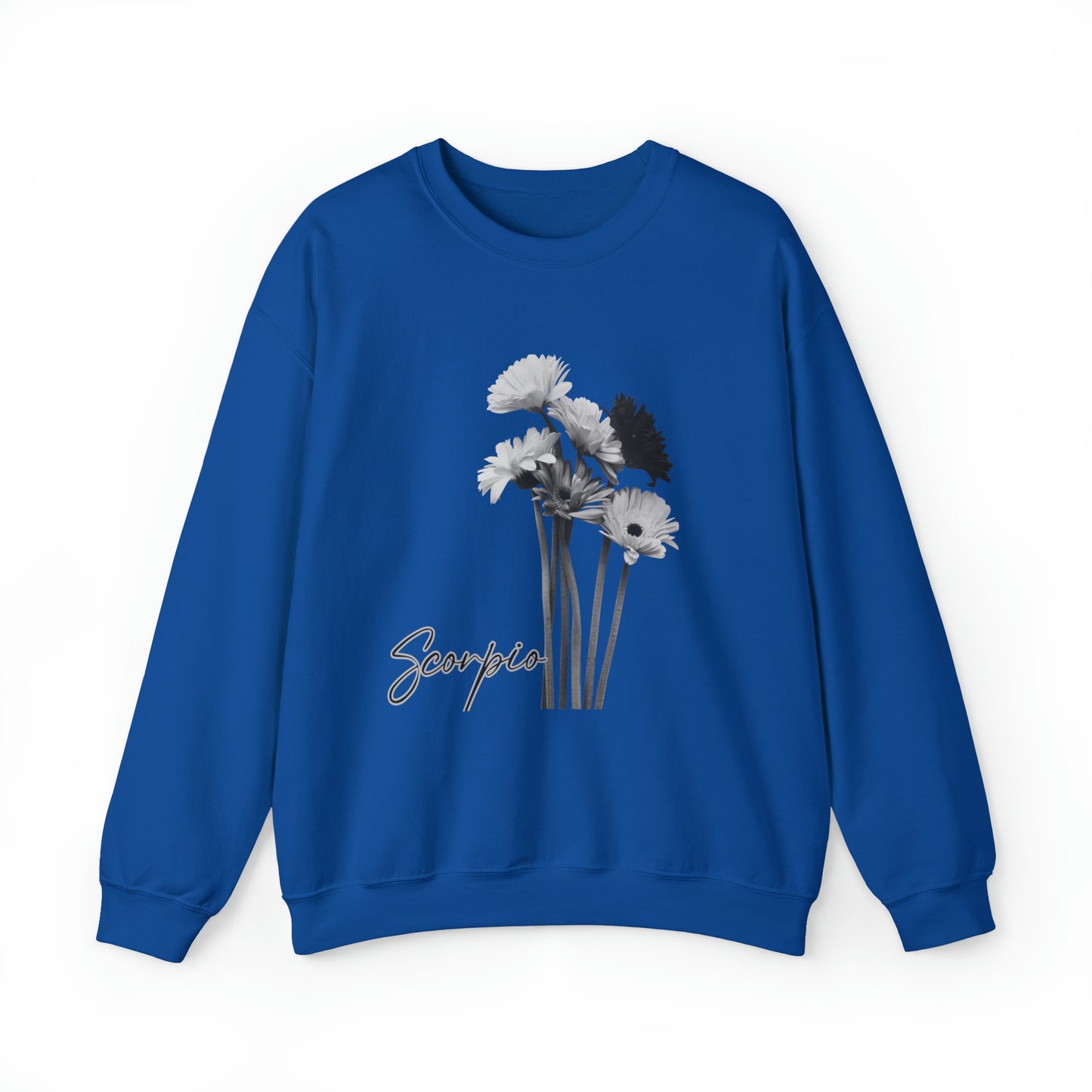 Scorpio Gerberas Unisex Heavy Blend Crewneck Sweatshirt