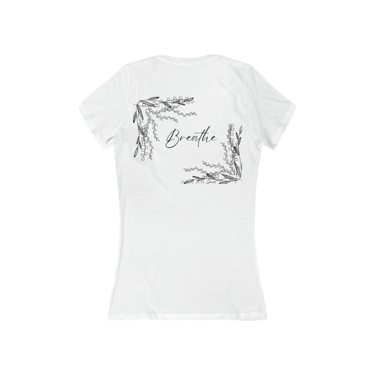 Breathe Deep V-Neck Tee - Witcheasy