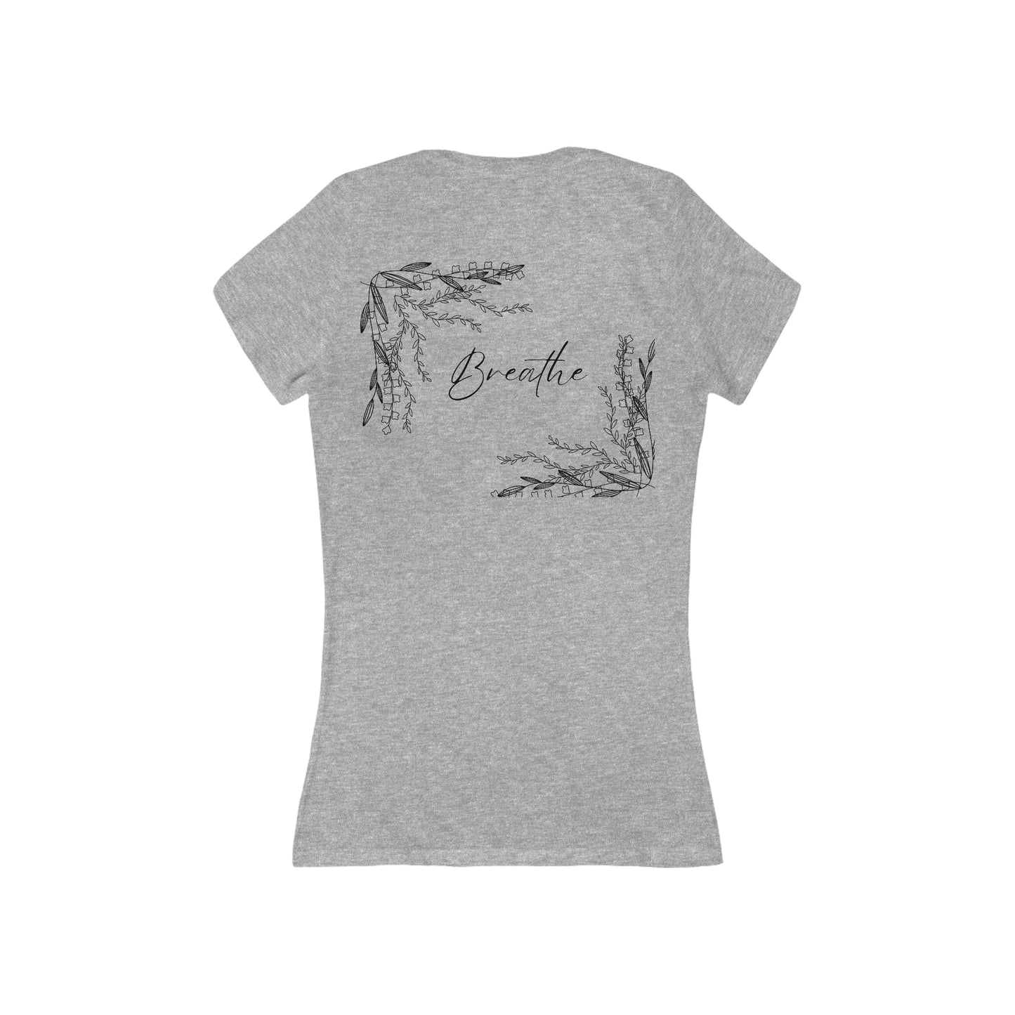 Breathe Deep V-Neck Tee - Witcheasy