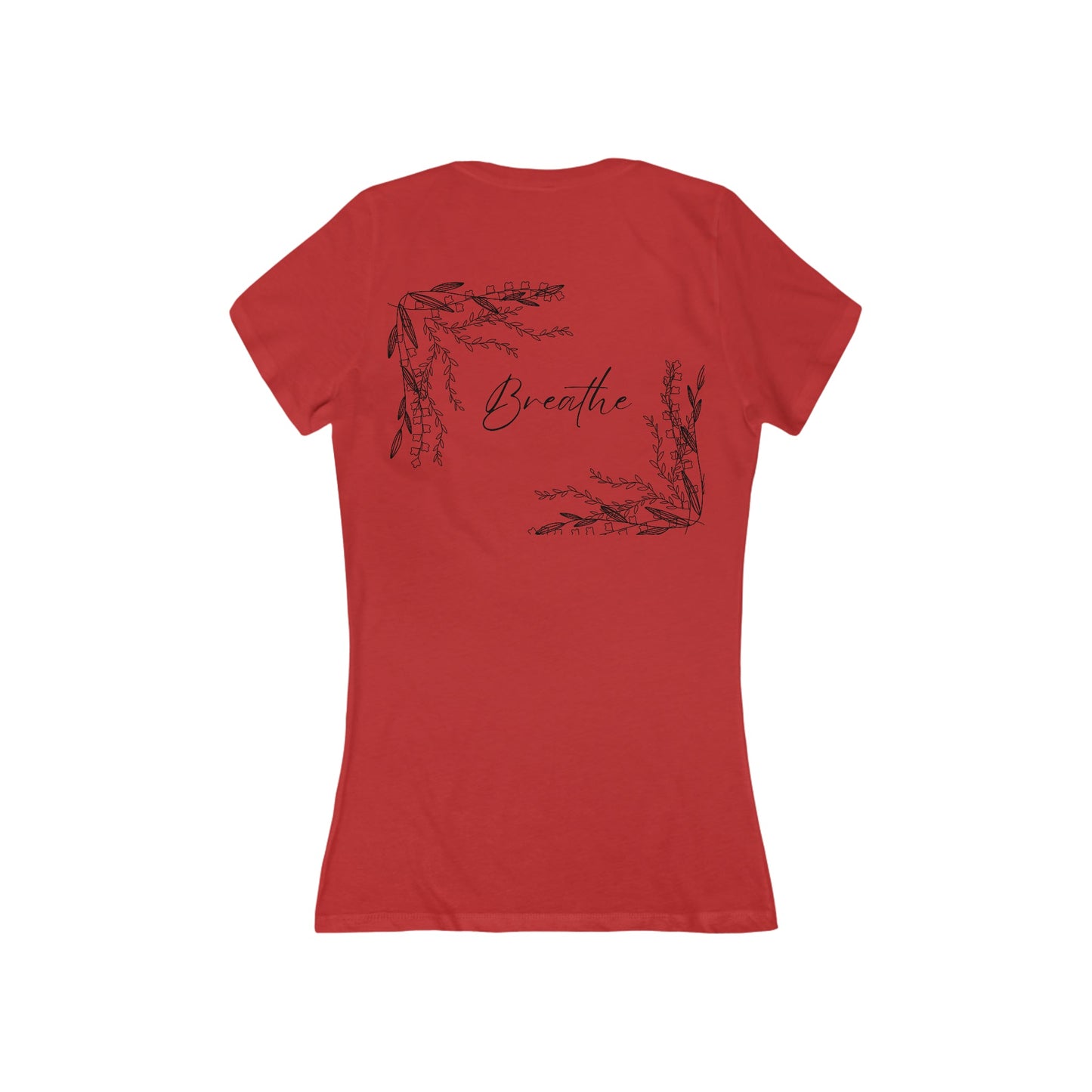 Breathe Deep V-Neck Tee - Witcheasy