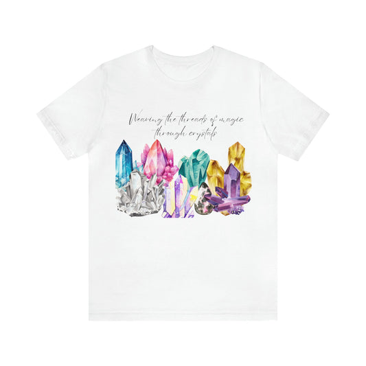Crystal Garden Unisex Jersey Short Sleeve Tee - Witcheasy