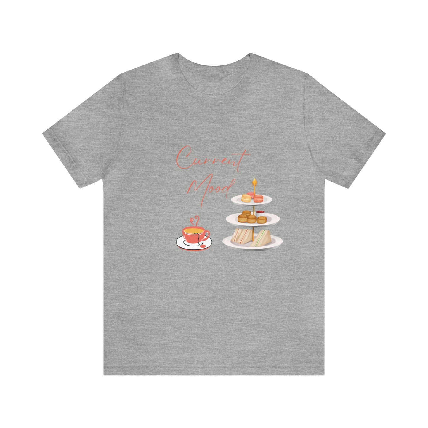 Current Mood High Tea Unisex Jersey Short Sleeve Tee - Witcheasy