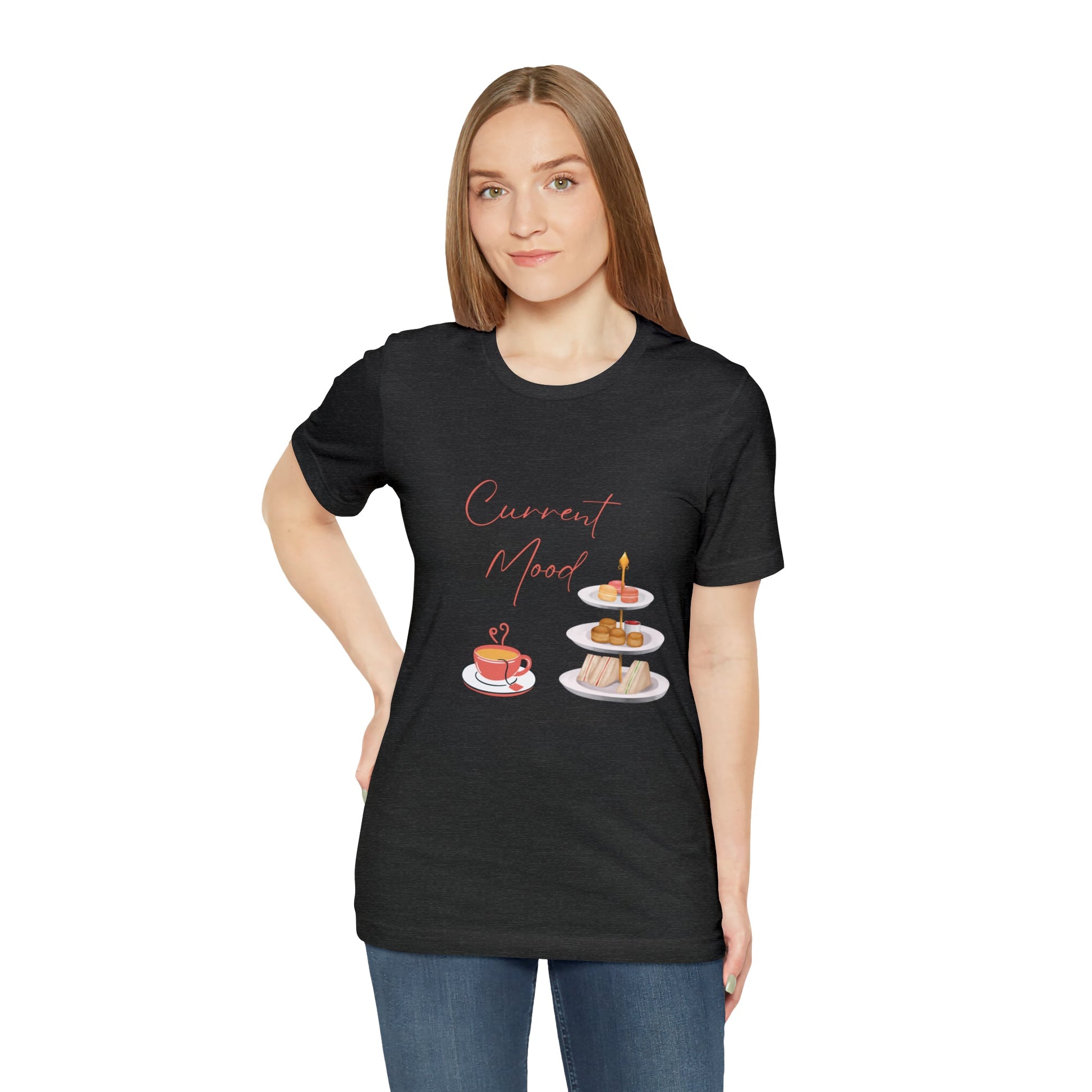 Current Mood High Tea Unisex Jersey Short Sleeve Tee - Witcheasy