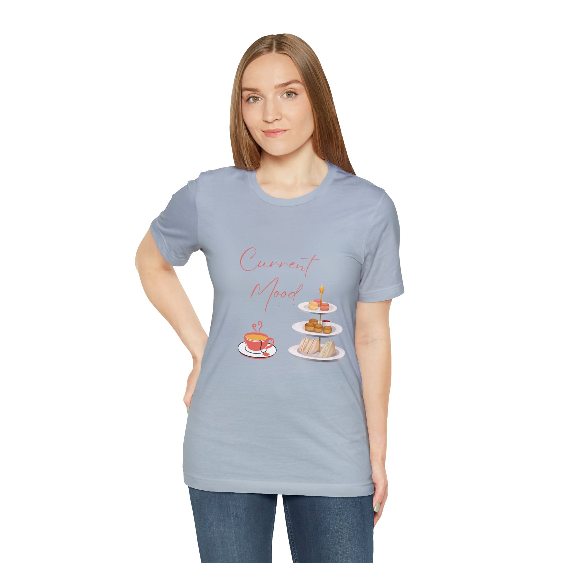 Current Mood High Tea Unisex Jersey Short Sleeve Tee - Witcheasy