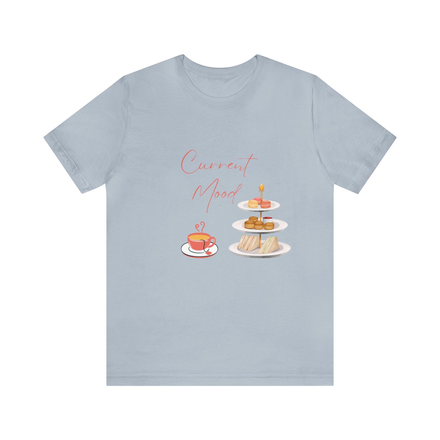 Current Mood High Tea Unisex Jersey Short Sleeve Tee - Witcheasy