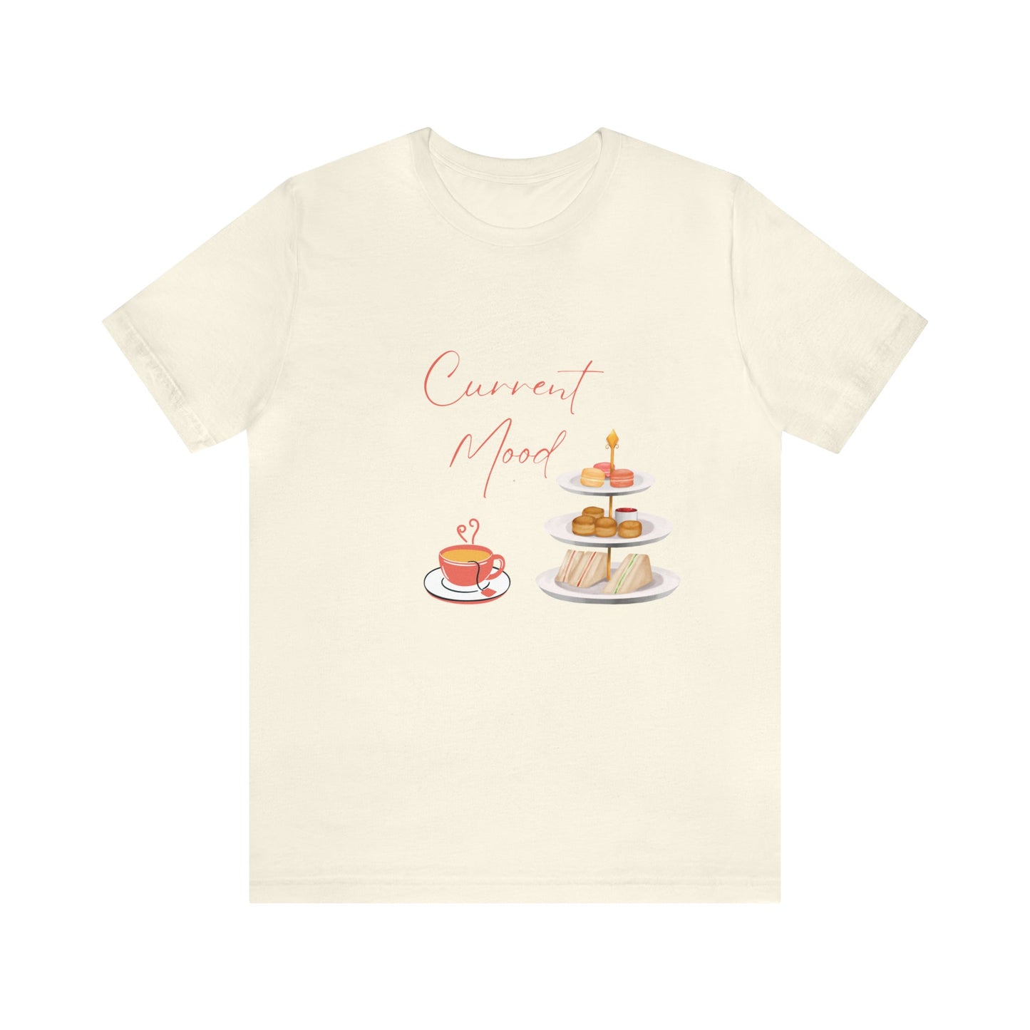 Current Mood High Tea Unisex Jersey Short Sleeve Tee - Witcheasy