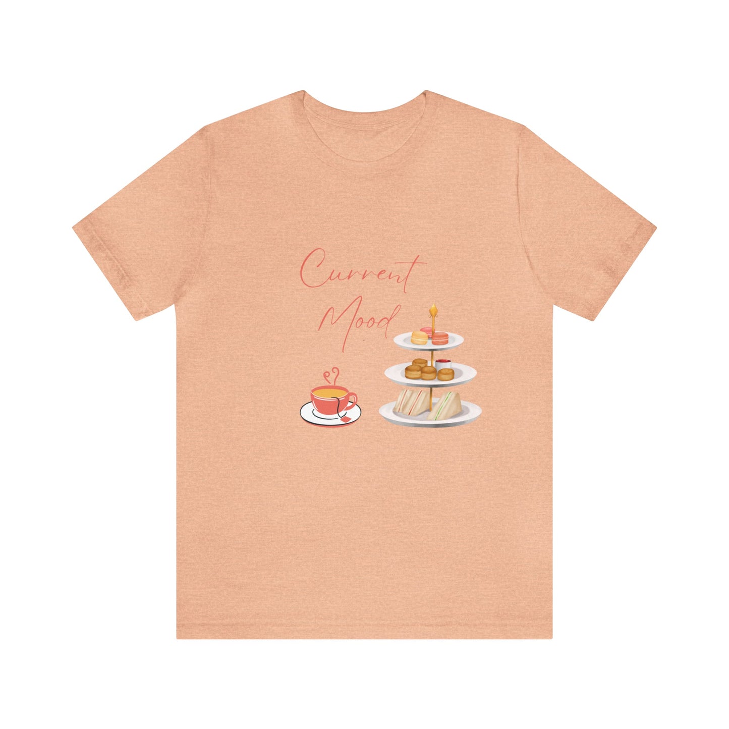 Current Mood High Tea Unisex Jersey Short Sleeve Tee - Witcheasy