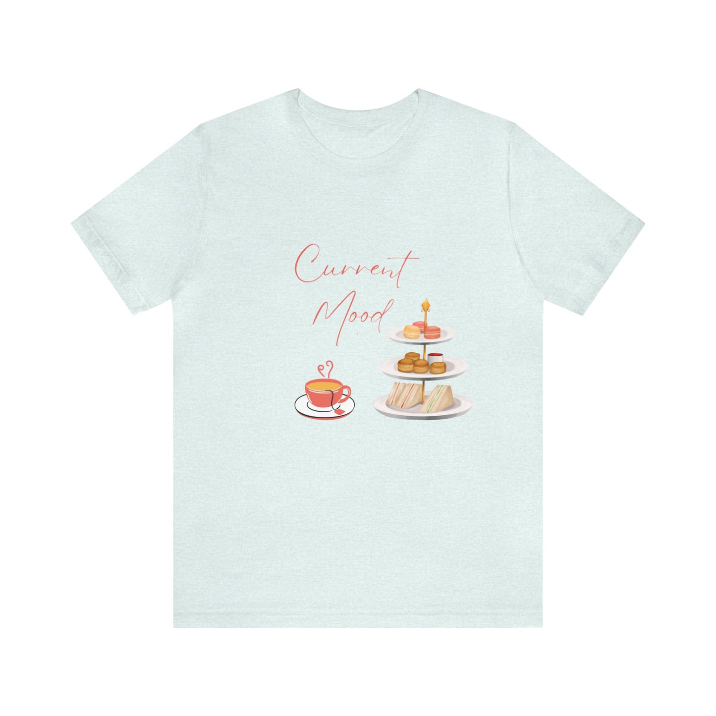 Current Mood High Tea Unisex Jersey Short Sleeve Tee - Witcheasy